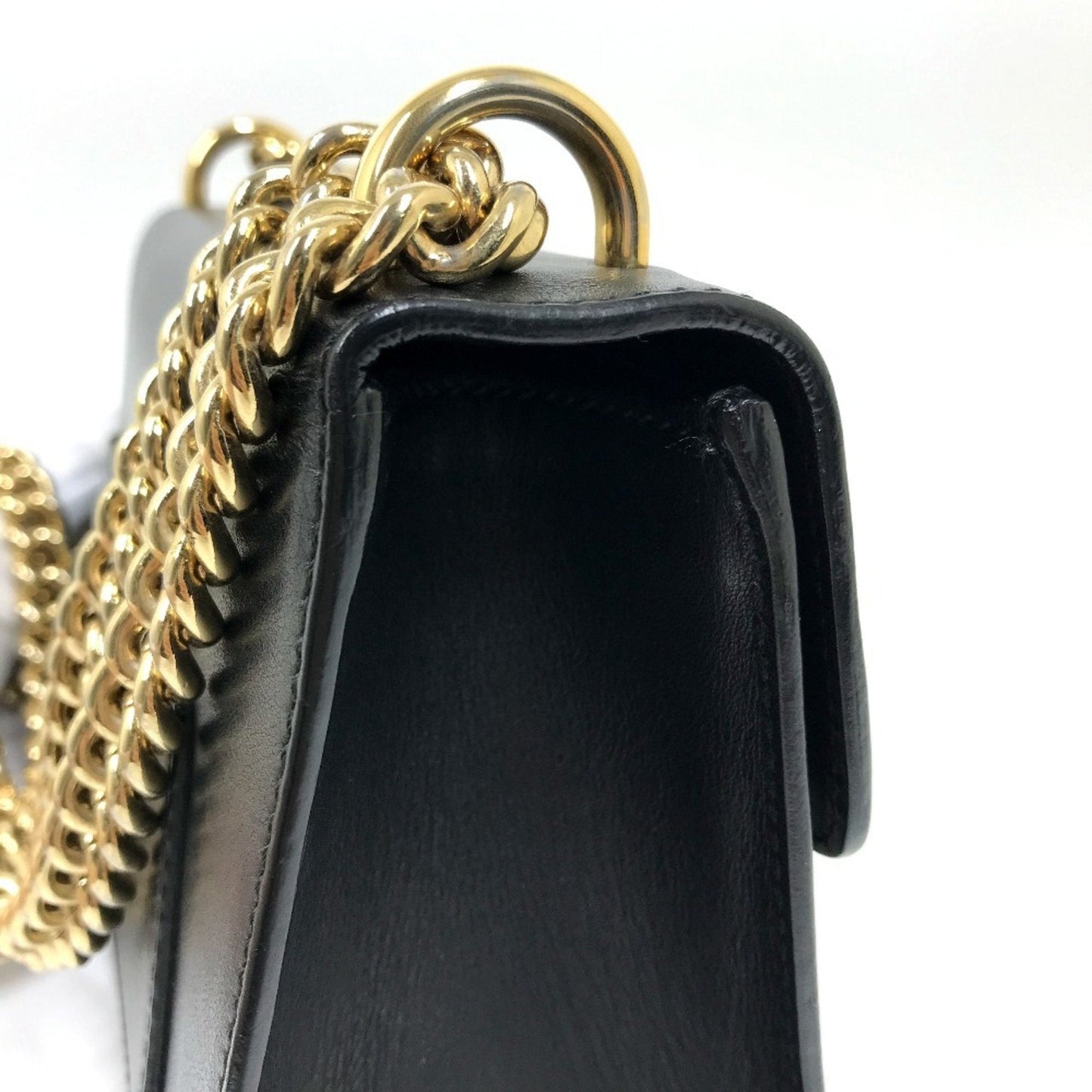 Gucci Black Leather Shoulder Bag