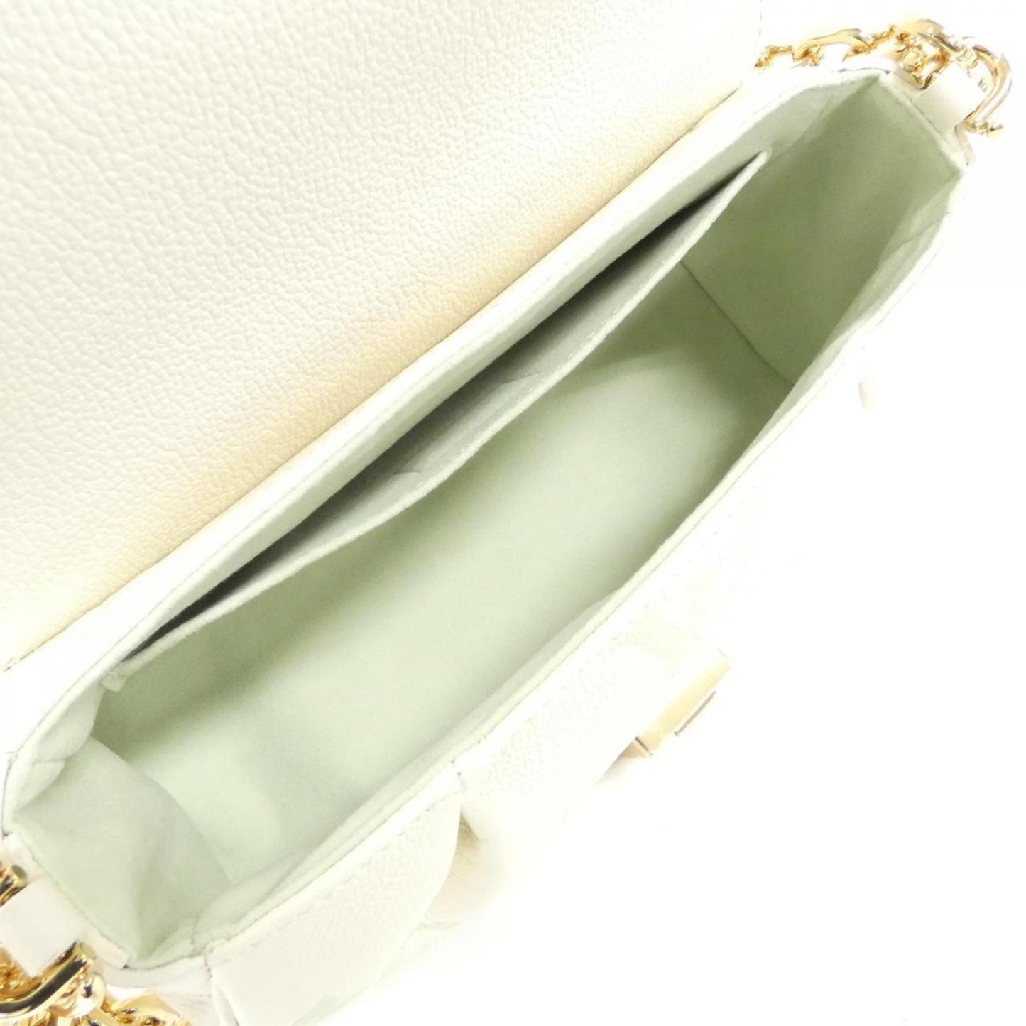 Louis Vuitton Bicolor Ivory Leather Shoulder Bag