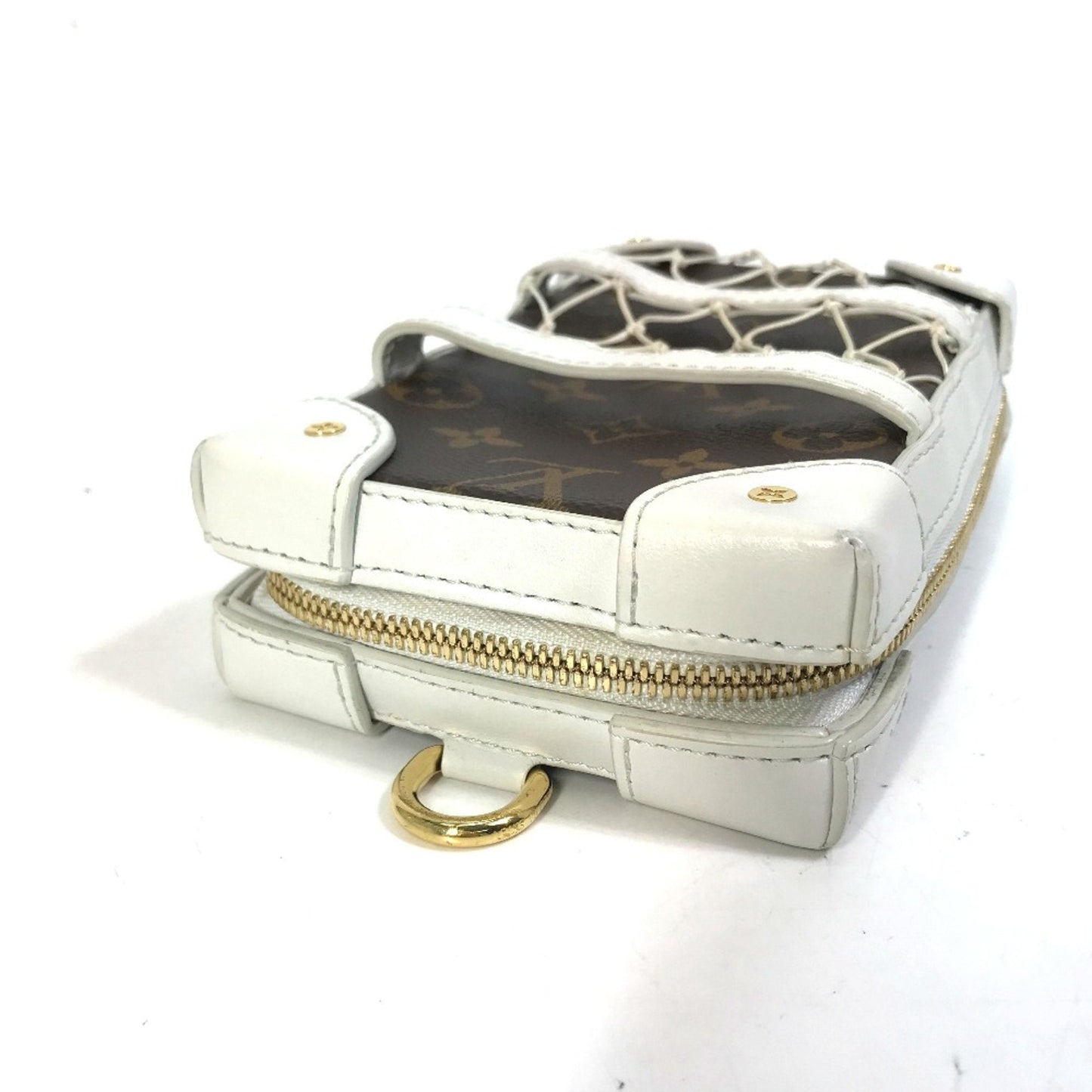 Louis Vuitton White Leather Shoulder Bag