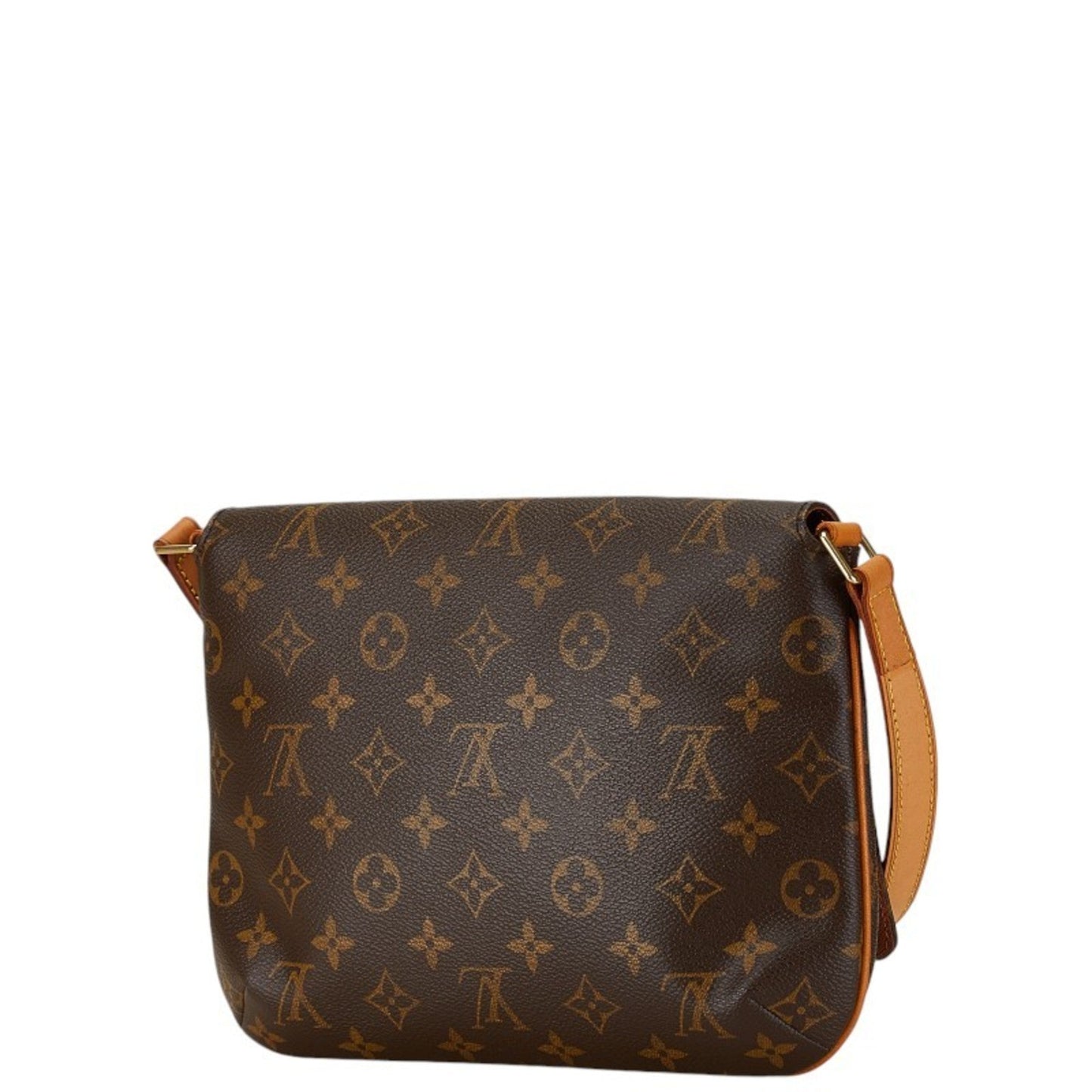 Louis Vuitton Brown Pvc Leather Shoulder Bag
