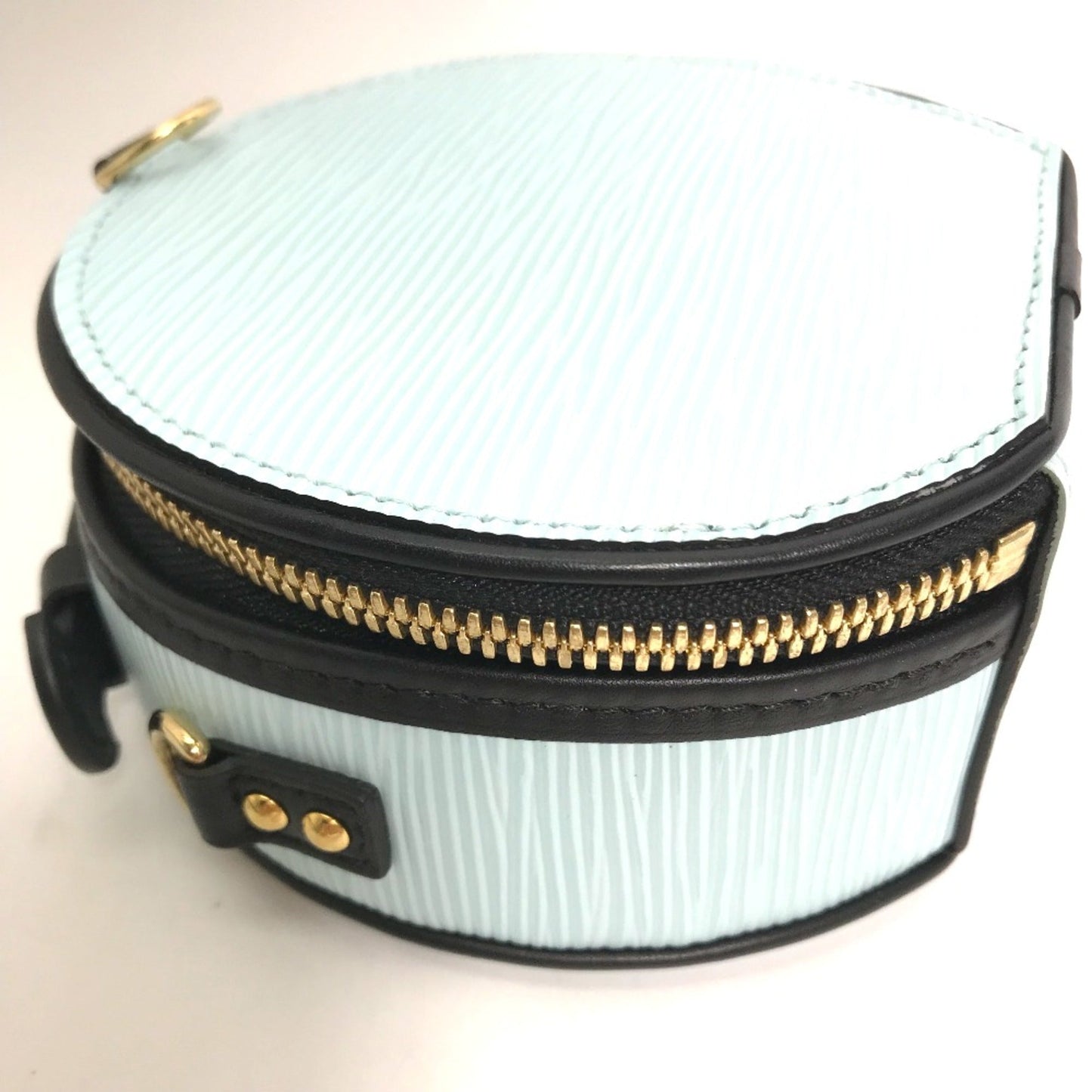 Louis Vuitton Blue Leather Shoulder Bag