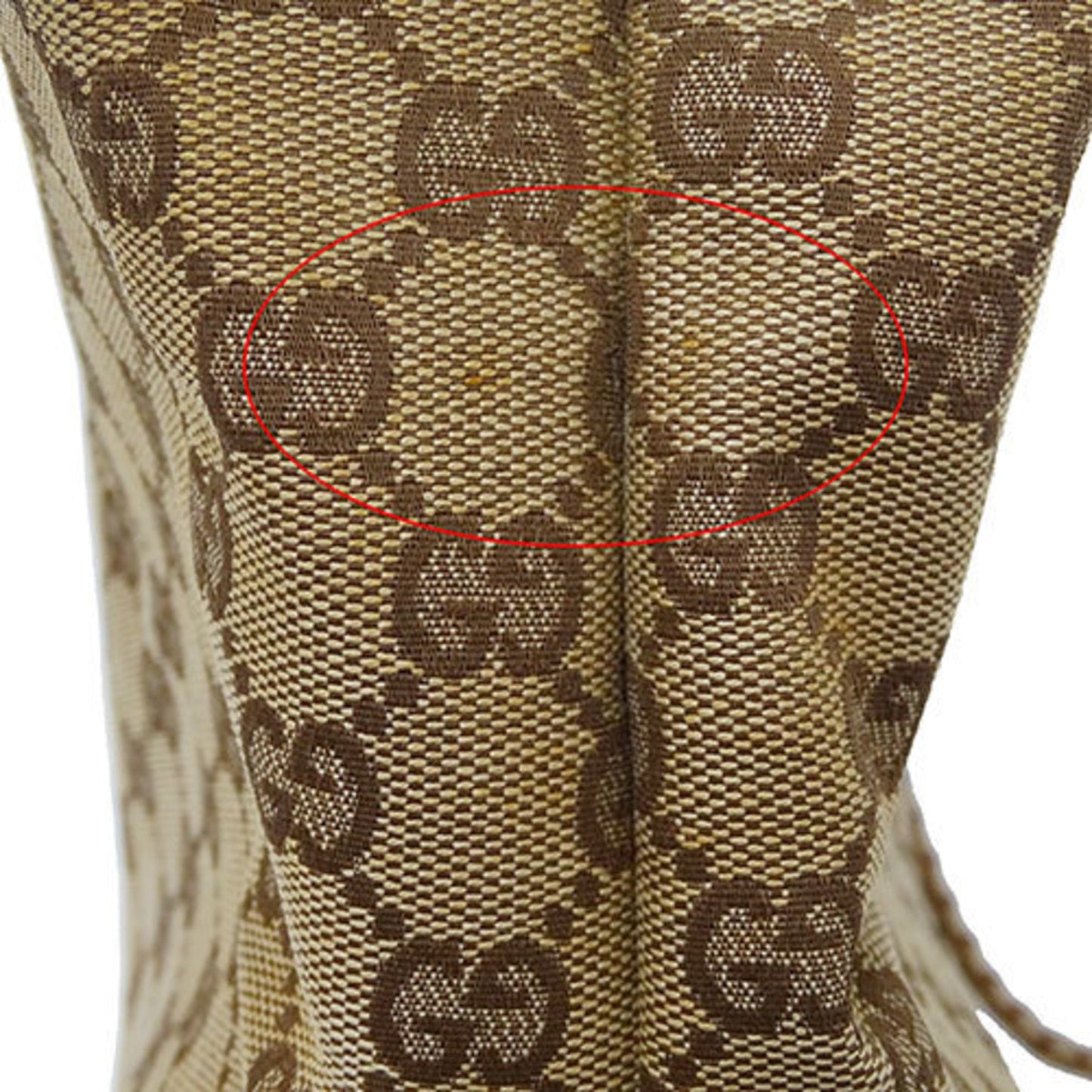 Gucci Beige Gg Canvas Handbag Shoulder Bag