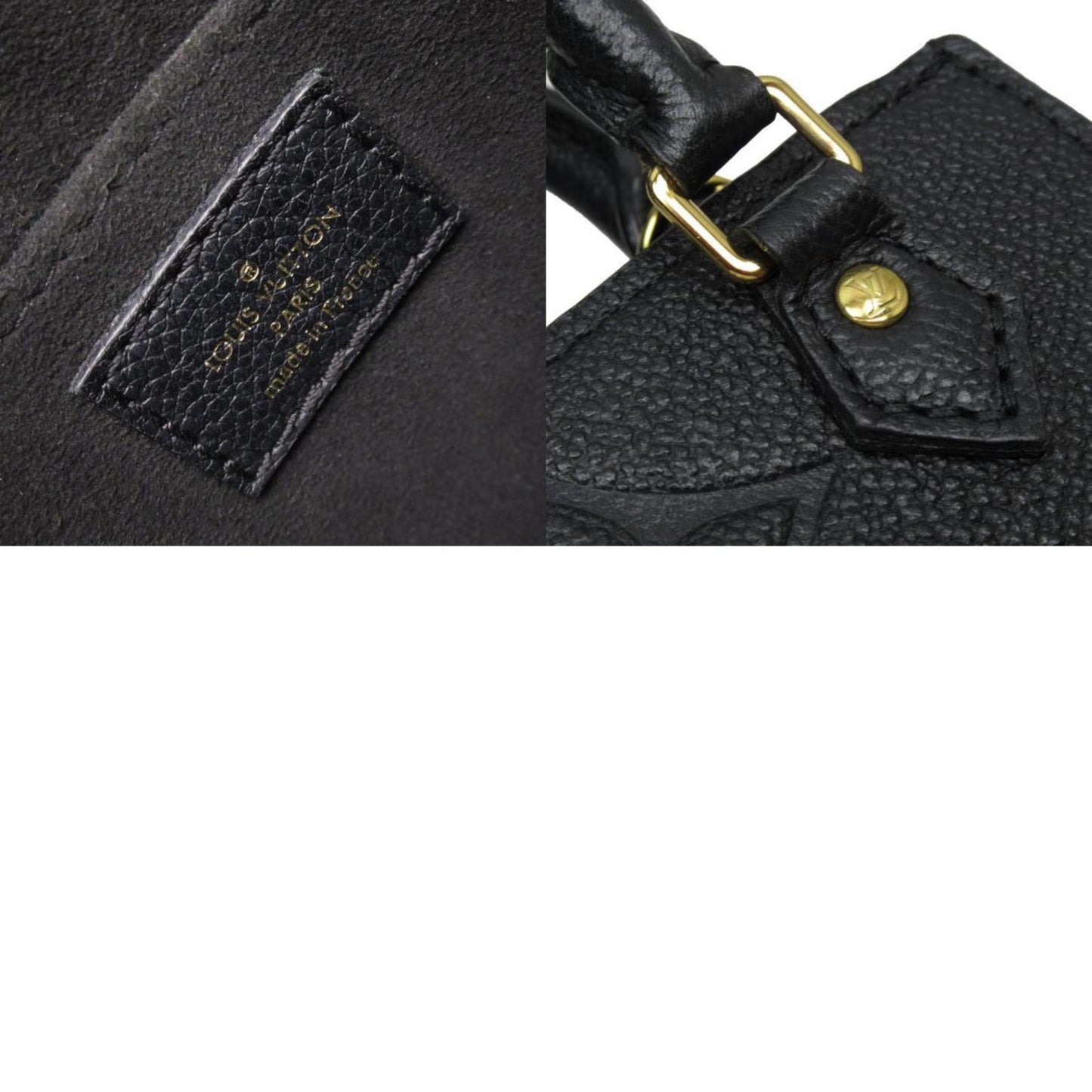 Louis Vuitton Black Monogram Empreinte Handbag Shoulder Bag