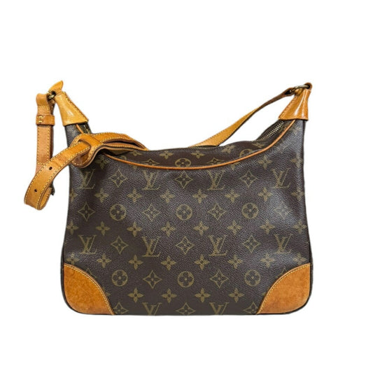 Louis Vuitton Brown Monogram Shoulder Bag ()