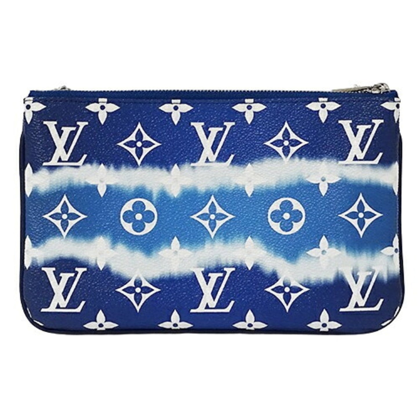 Louis Vuitton Blue Monogram Canvas Pochette Shoulder Bag