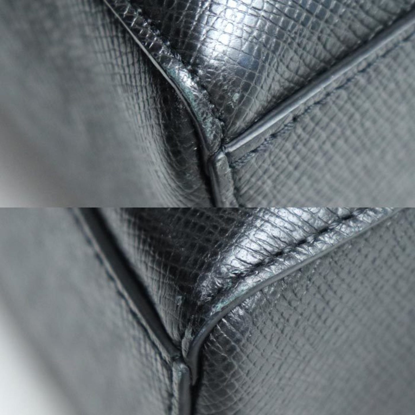 Louis Vuitton Taiga Black Taiga Leather Shoulder Bag