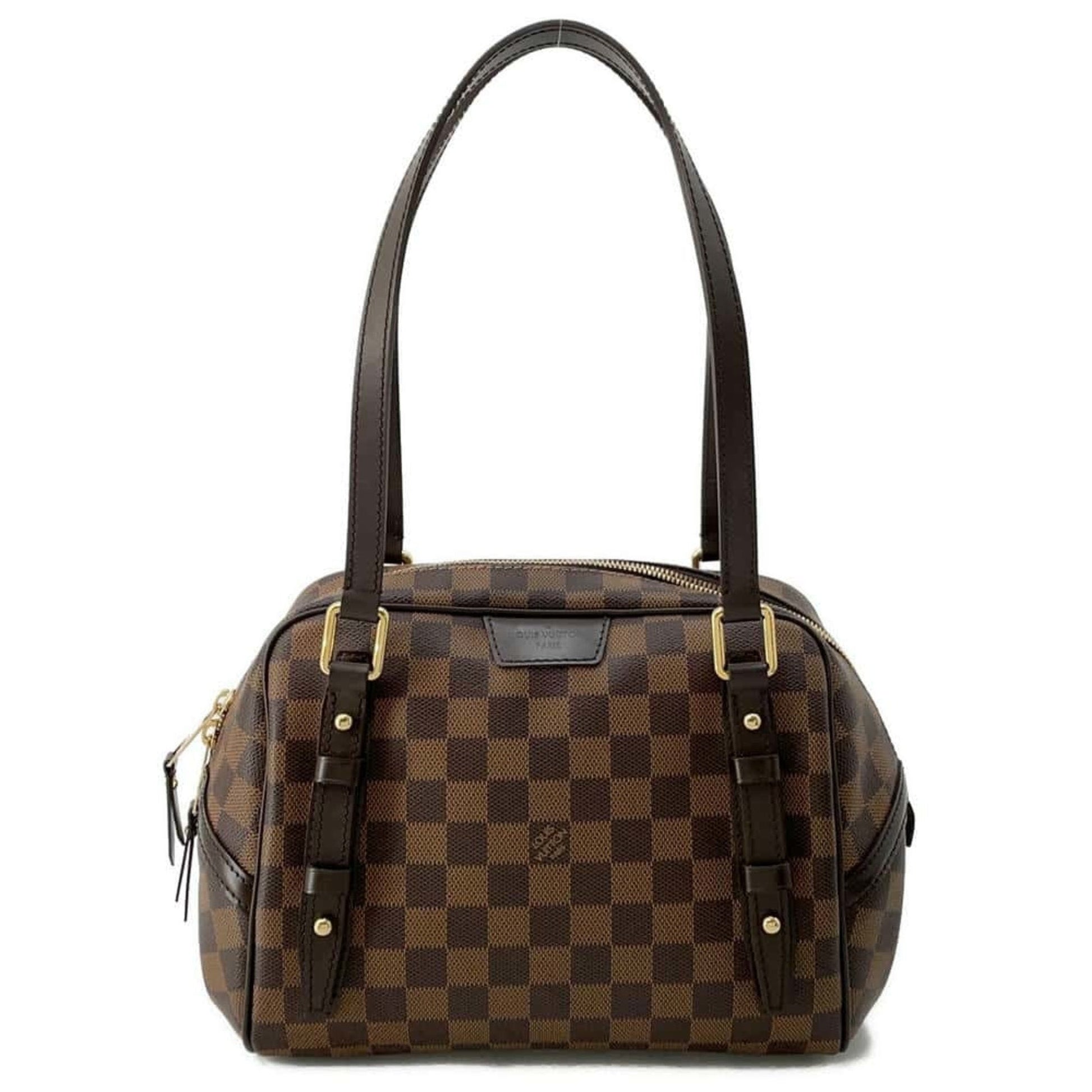 Louis Vuitton Red Color Damier Canvas Shoulder Bag ()