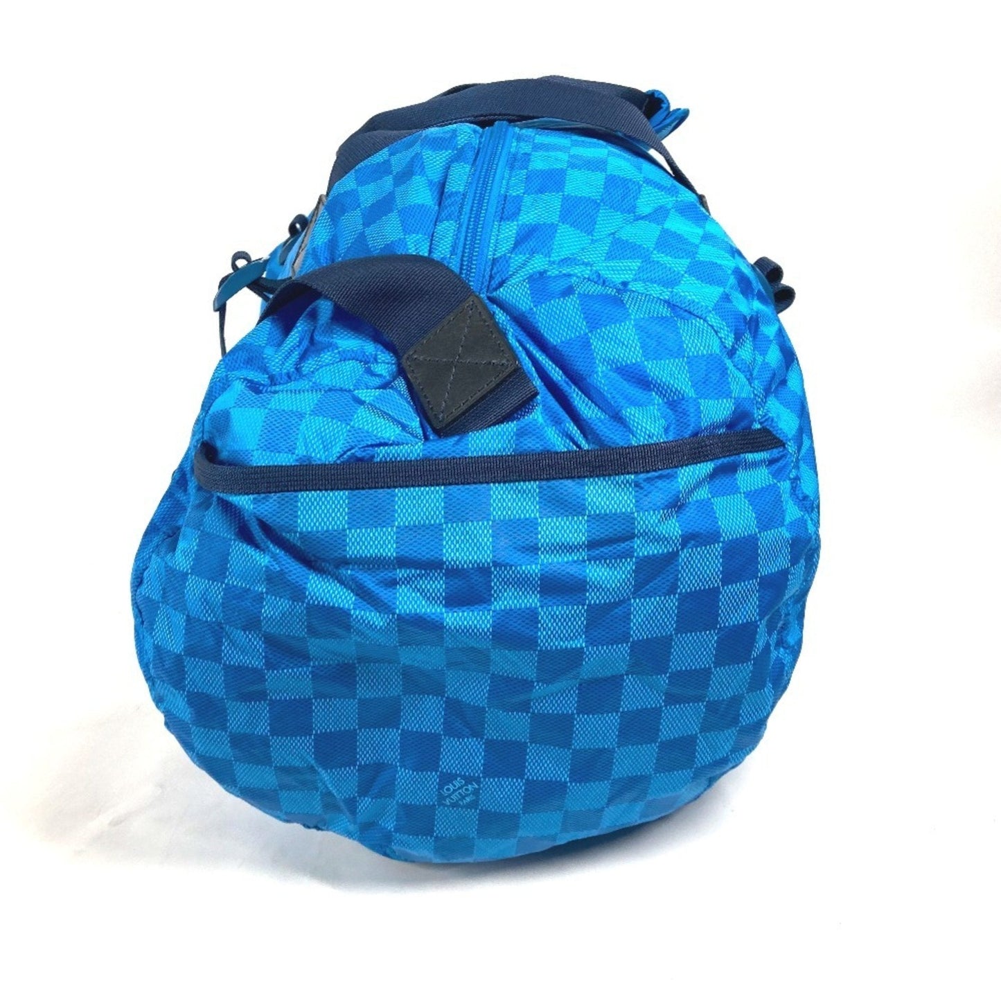 Louis Vuitton Blue Nylon Boston Bag Shoulder Bag