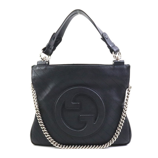 Gucci Black Leather Shoulder Bag ()