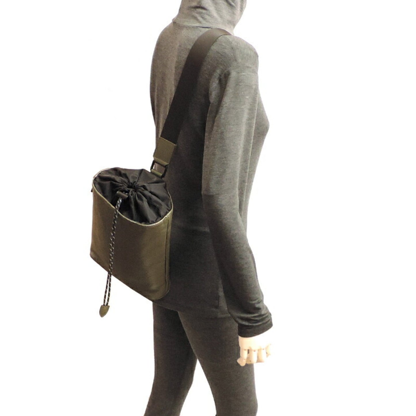 Louis Vuitton Monogram Shadow Khaki Monogram Shadow Shoulder Bag