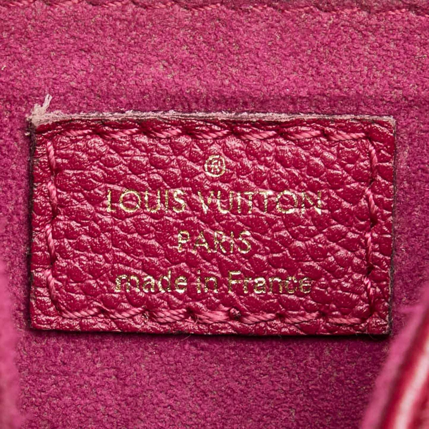 Louis Vuitton Grape Purple Leather Shoulder Bag