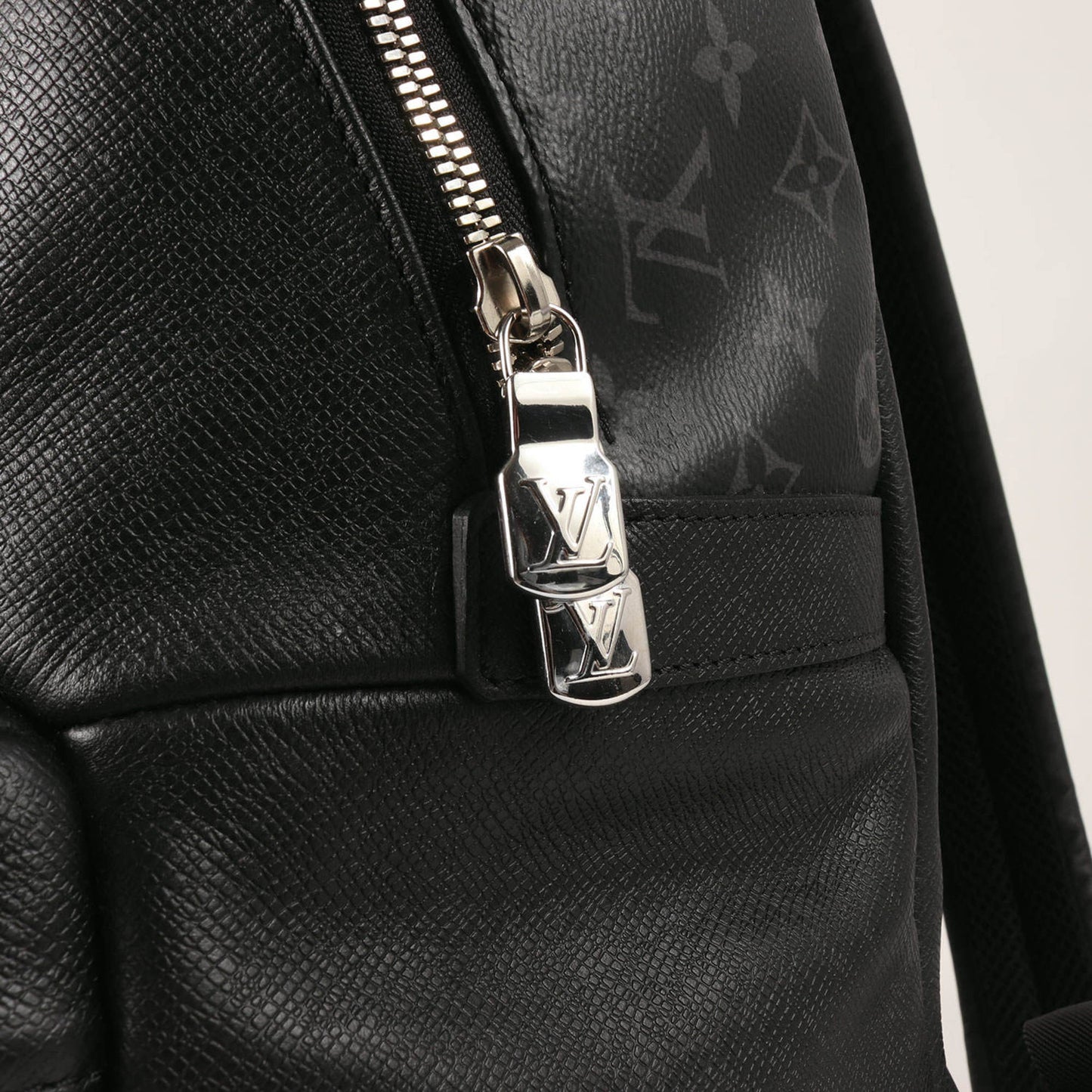 Louis Vuitton Black Canvas Monogram Eclipse Leather Backpack