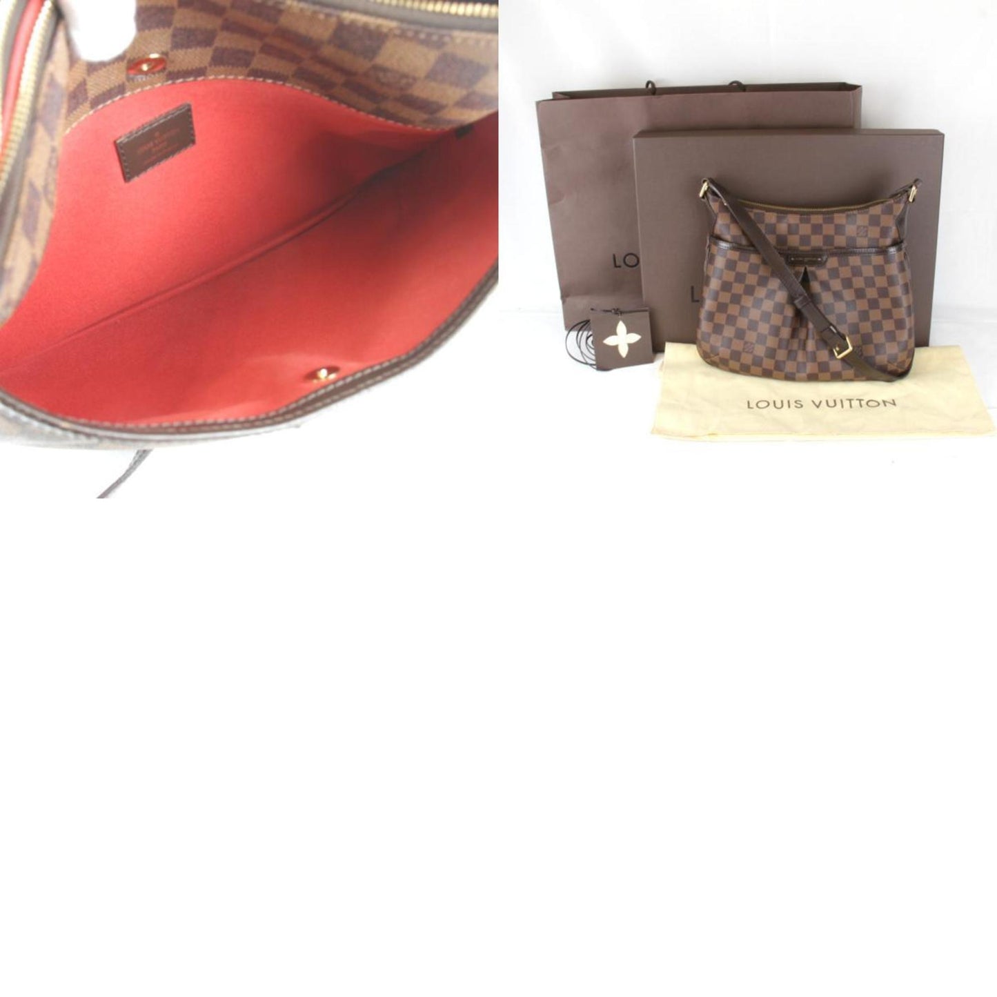 Louis Vuitton Damier Brown Damier Canvas Shoulder Bag
