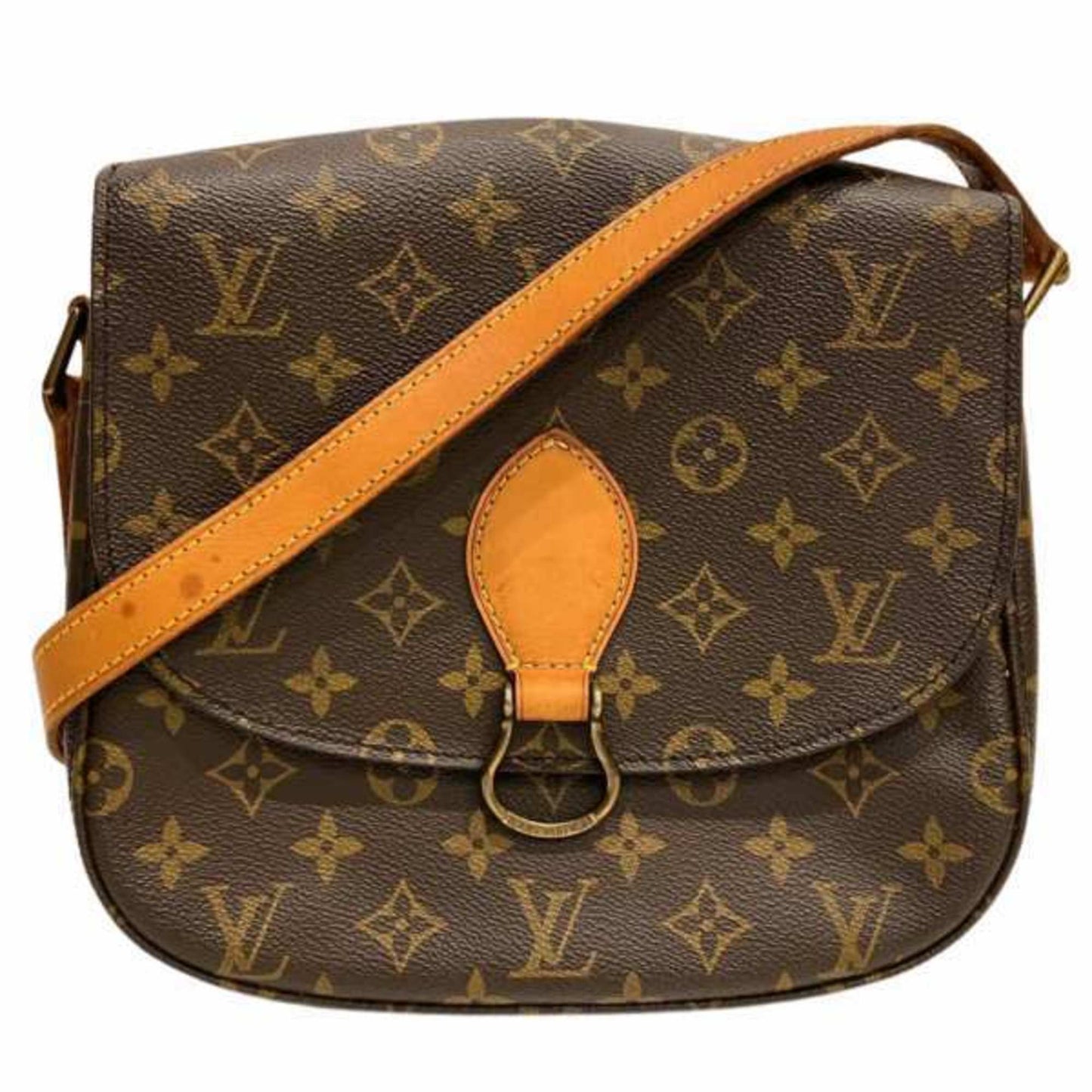 Louis Vuitton Brown Shoulder Bag ()