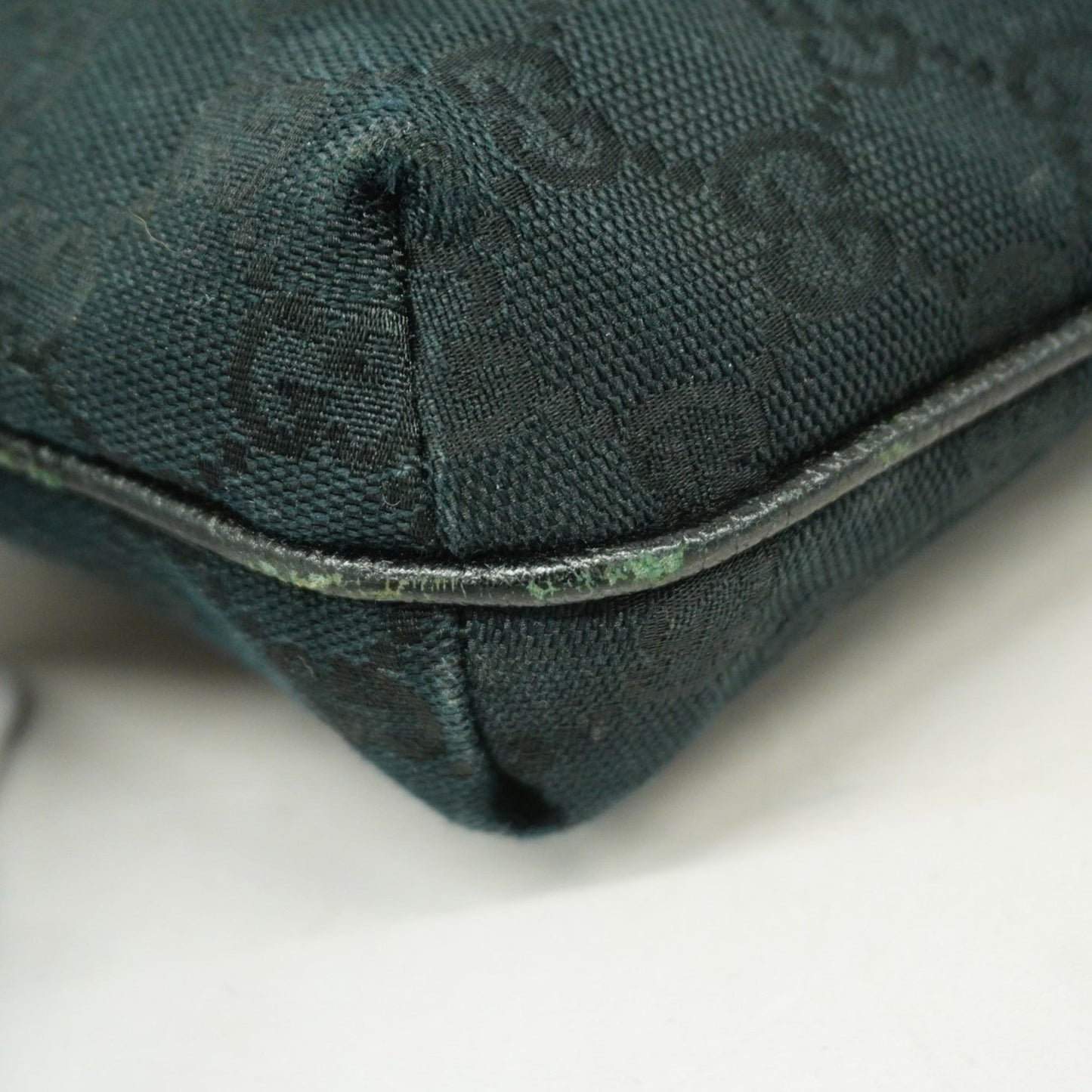 Gucci Black Canvas Shoulder Bag
