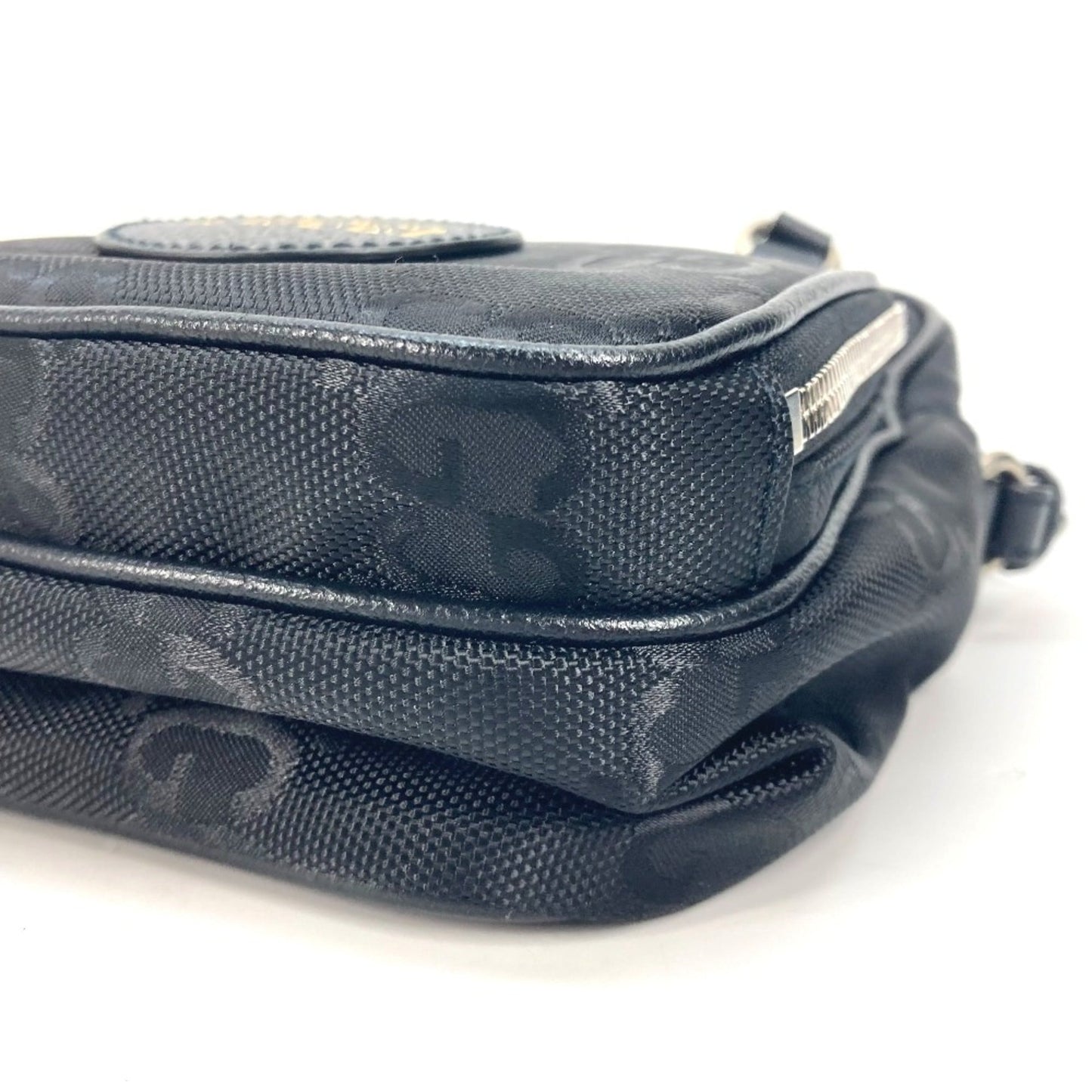 Gucci Black Cloth Shoulder Bag