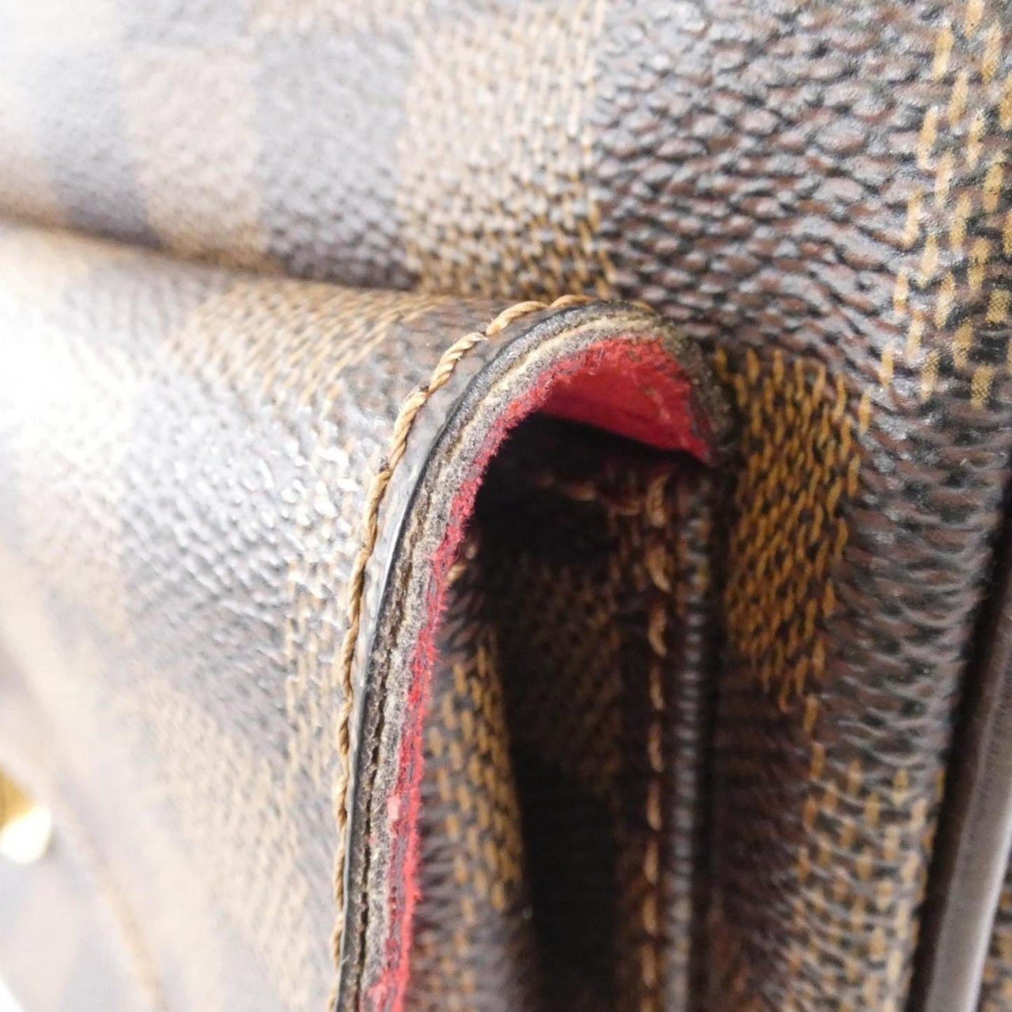 Louis Vuitton Ebene Coated Canvas Shoulder Bag