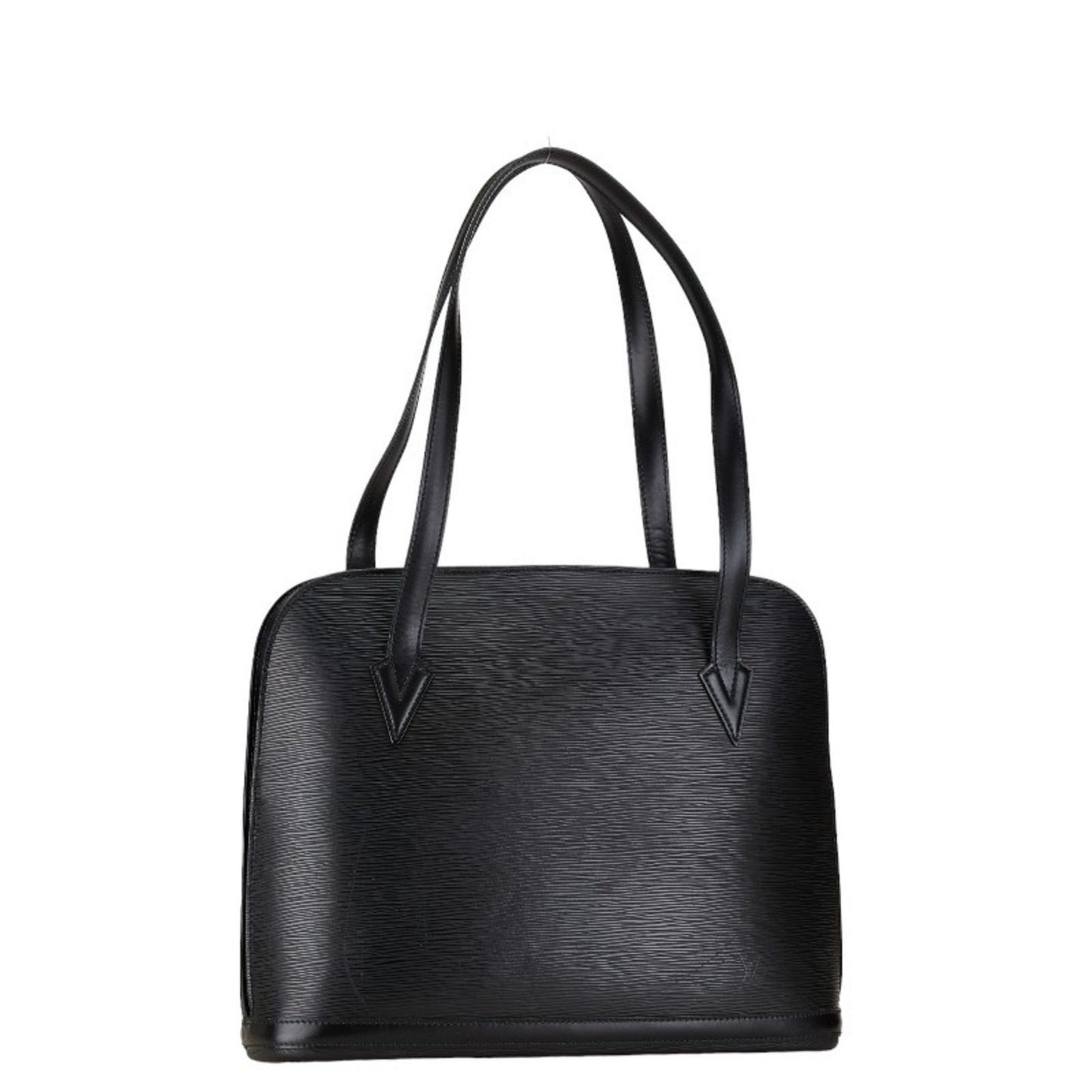 Louis Vuitton Epi Black Noir Leather Shoulder Bag Tote Bag
