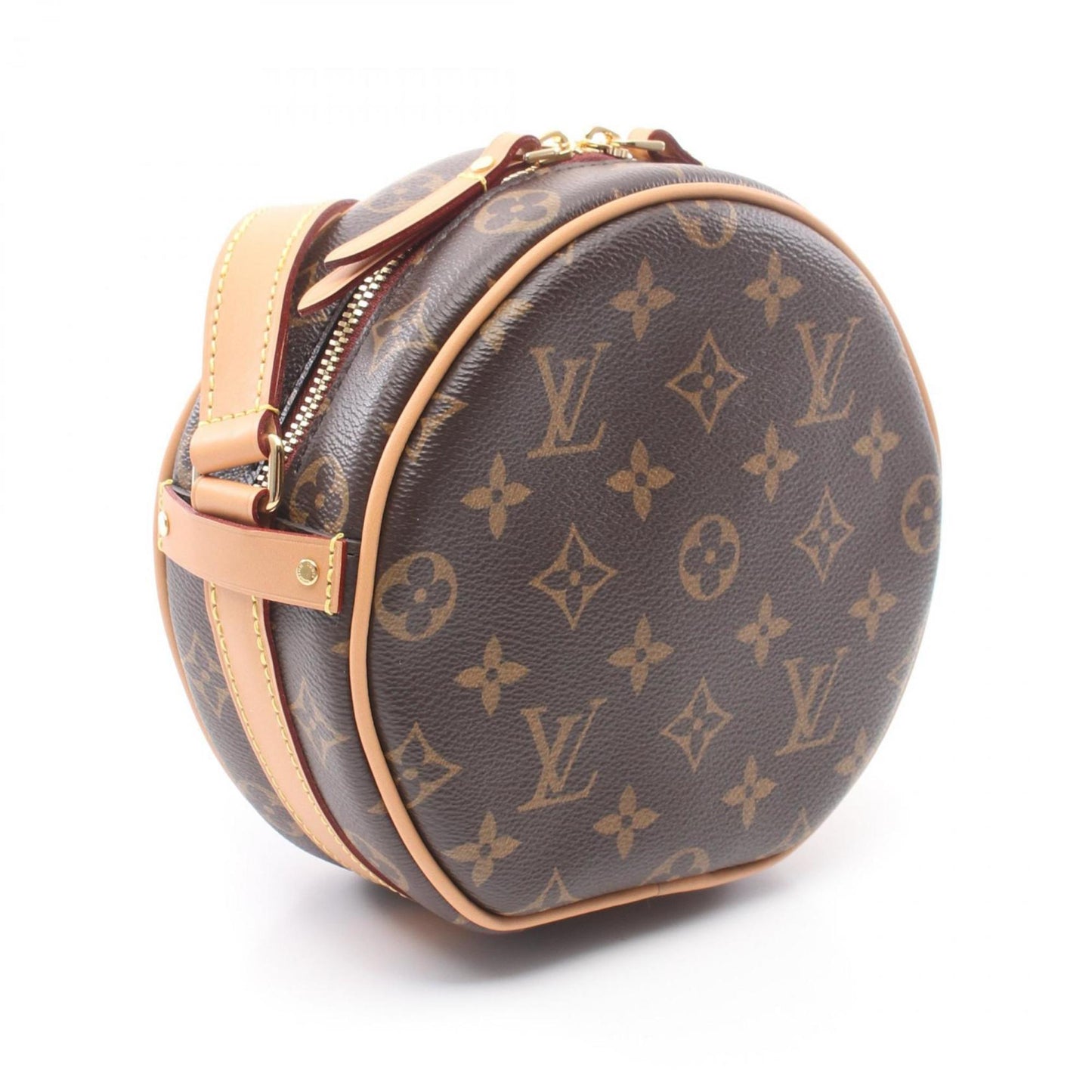 Louis Vuitton Brown Coated Canvas Shoulder Bag