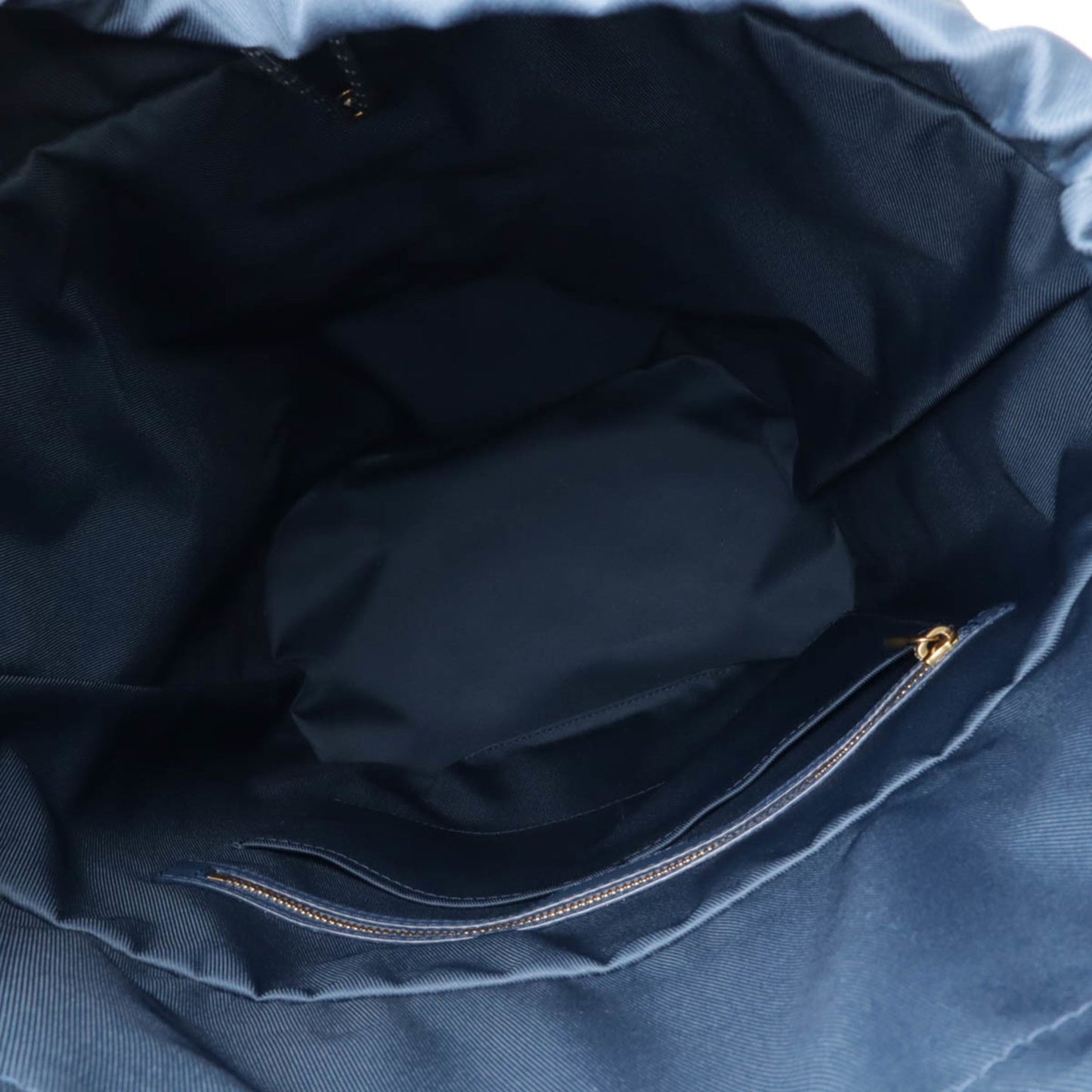 Louis Vuitton Monogram Denim Navy Monogram Denim Leather Backpack Shoulder Bag