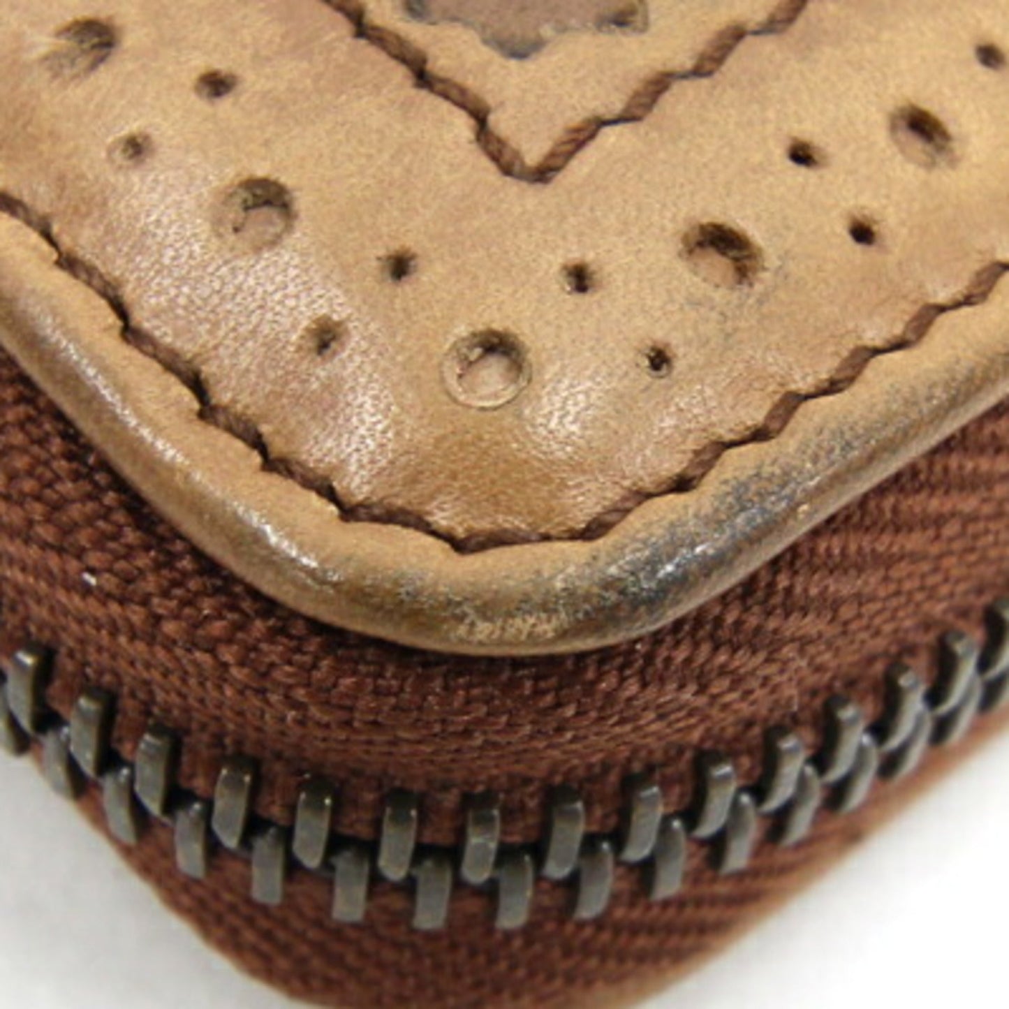 Gucci Brown Leather Long Wallet (Bi-Fold)