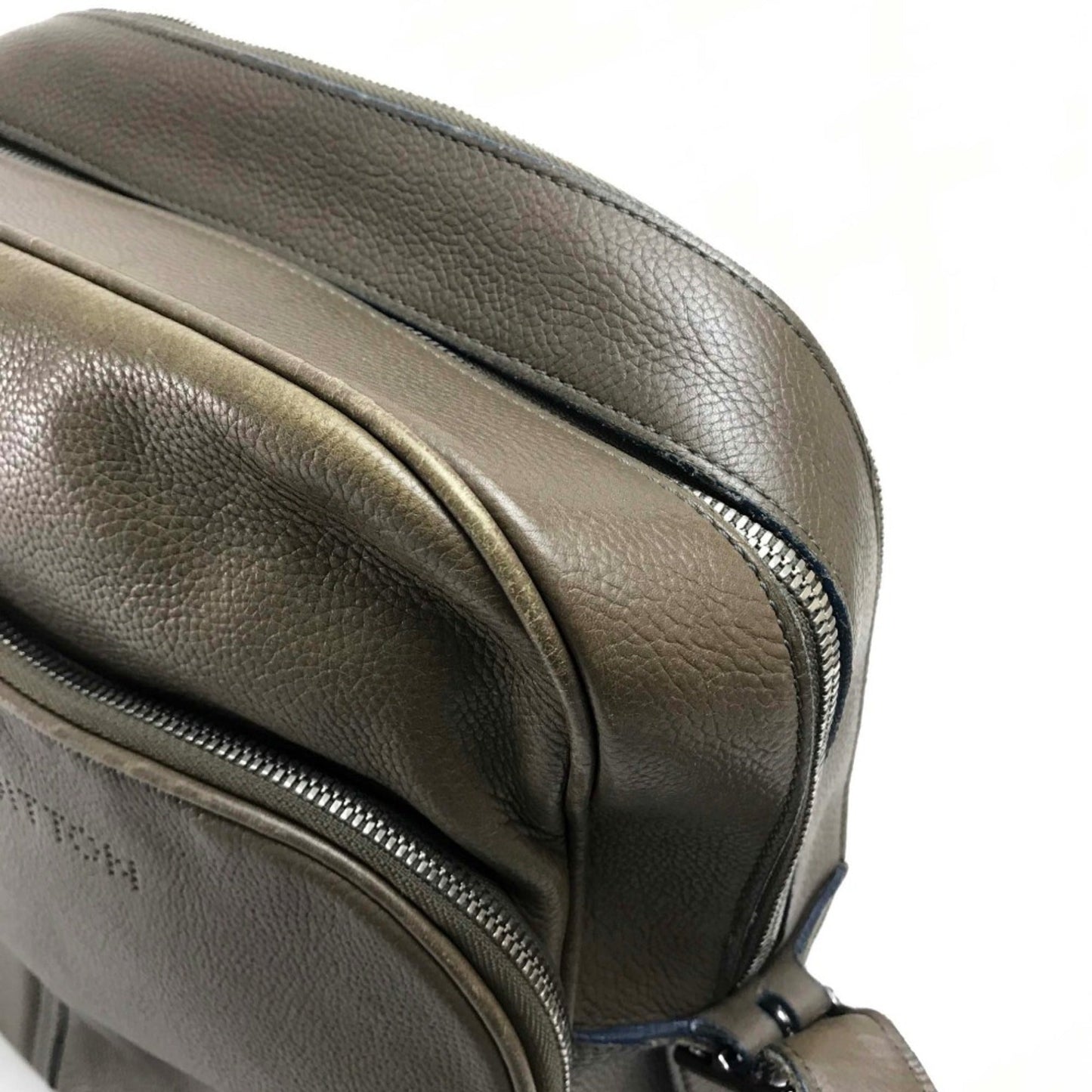 Louis Vuitton Brown Leather Shoulder Bag