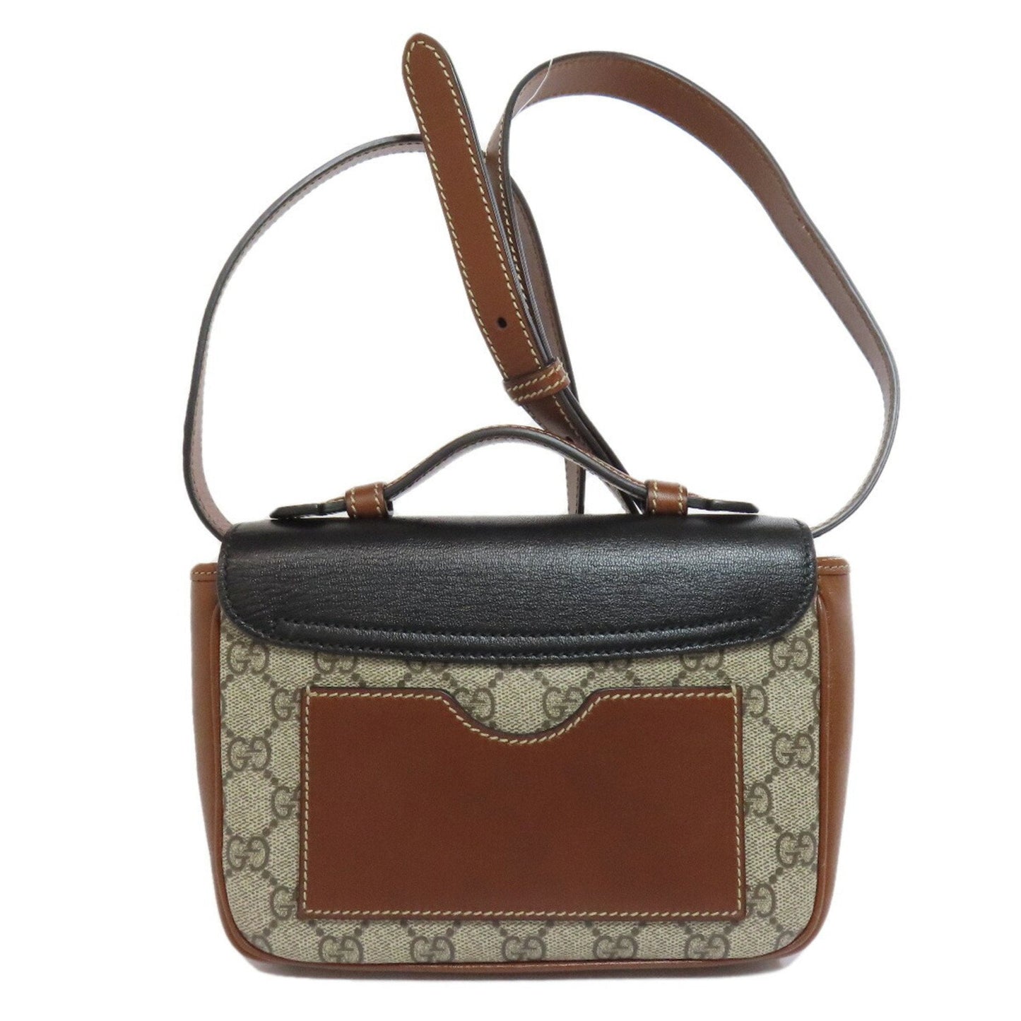 Gucci Brown Pvc Shoulder Bag
