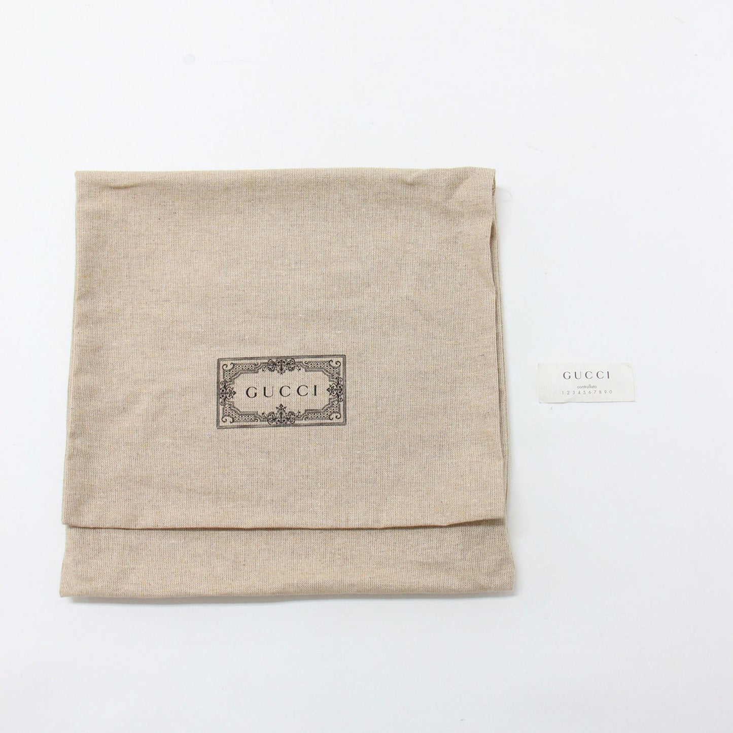 Gucci Horsebit Beige White Pvc Leather Shoulder Bag