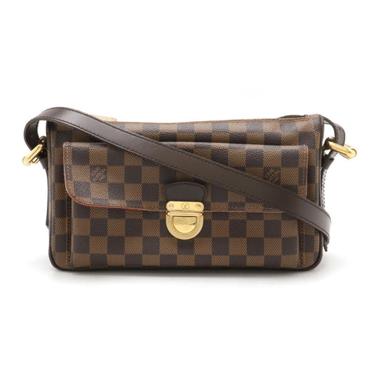 Louis Vuitton Brown Pvc Shoulder Bag ()