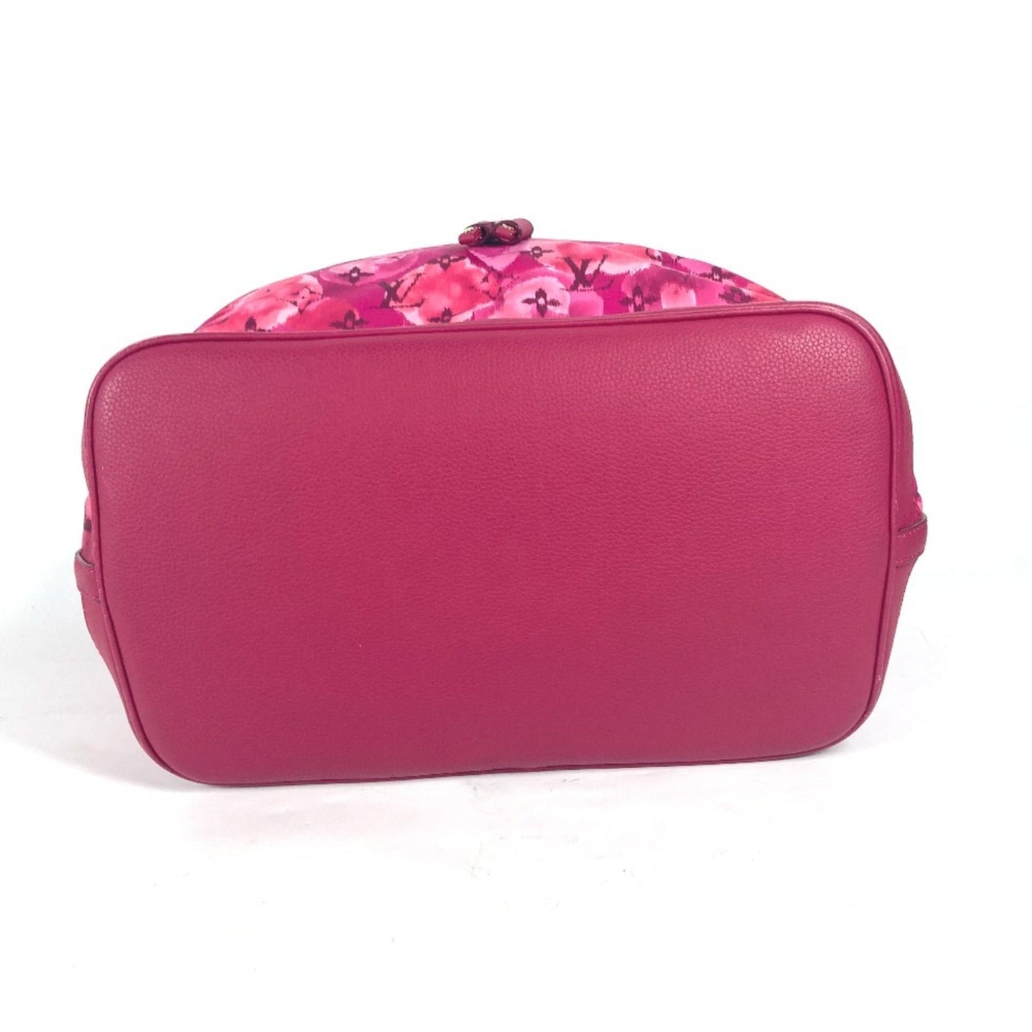 Louis Vuitton Indian Rose Pink Nylon Leather Shoulder Bag Tote Bag