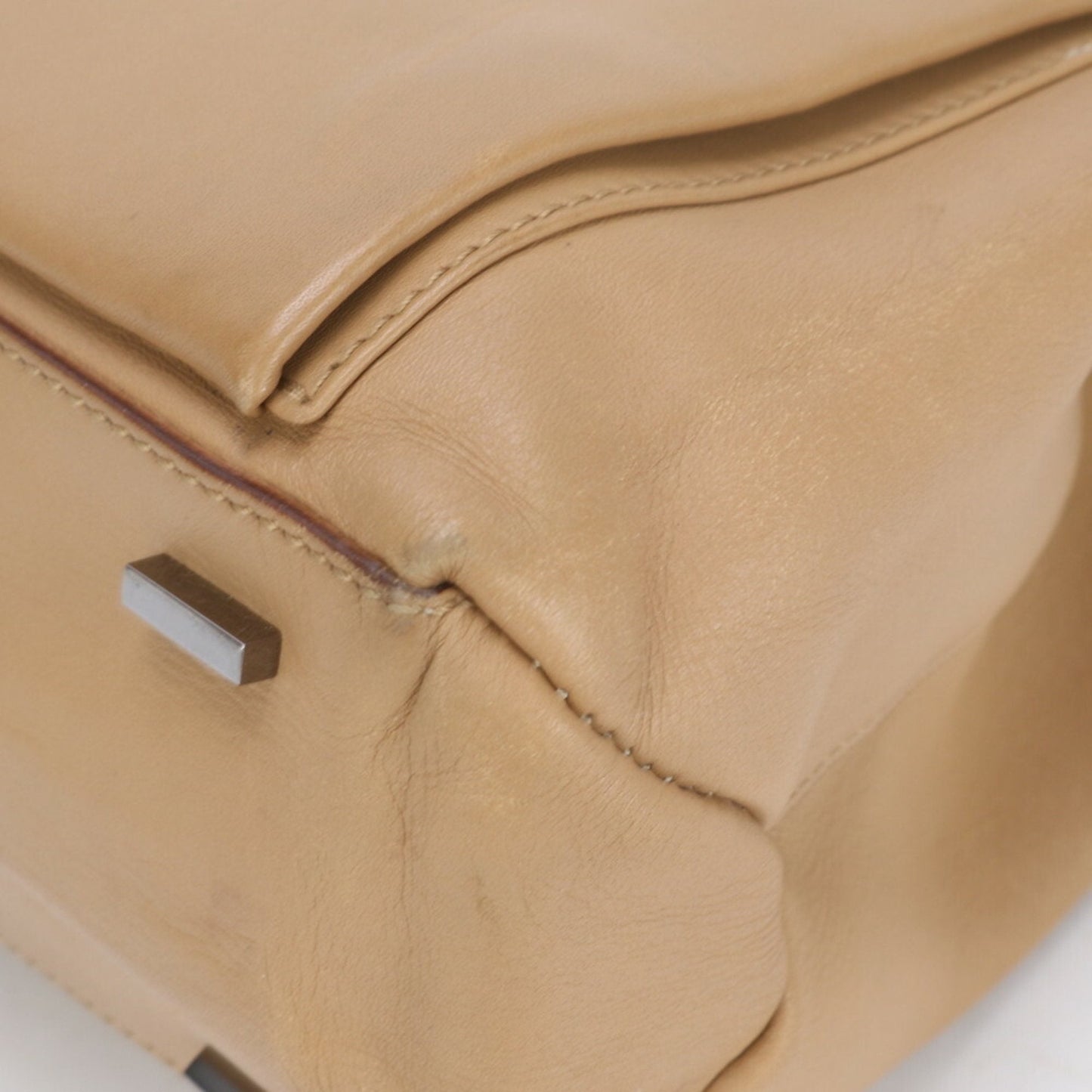 Gucci Light Brown Leather Shoulder Bag