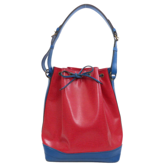 Louis Vuitton Castilian Red Toledo Blue Epi Leather Shoulder Bag ()
