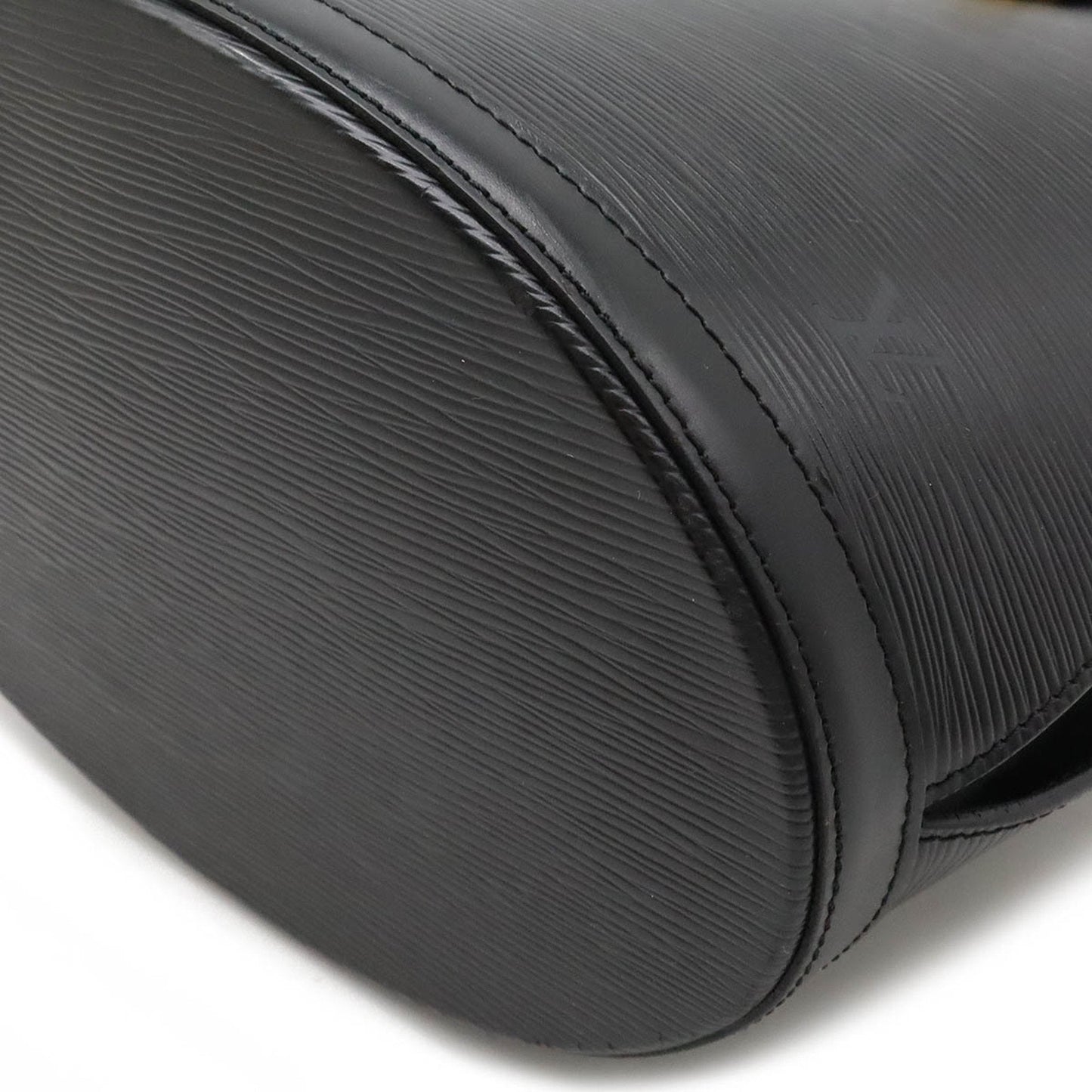 Louis Vuitton Black Noir Epi Leather Shoulder Bag