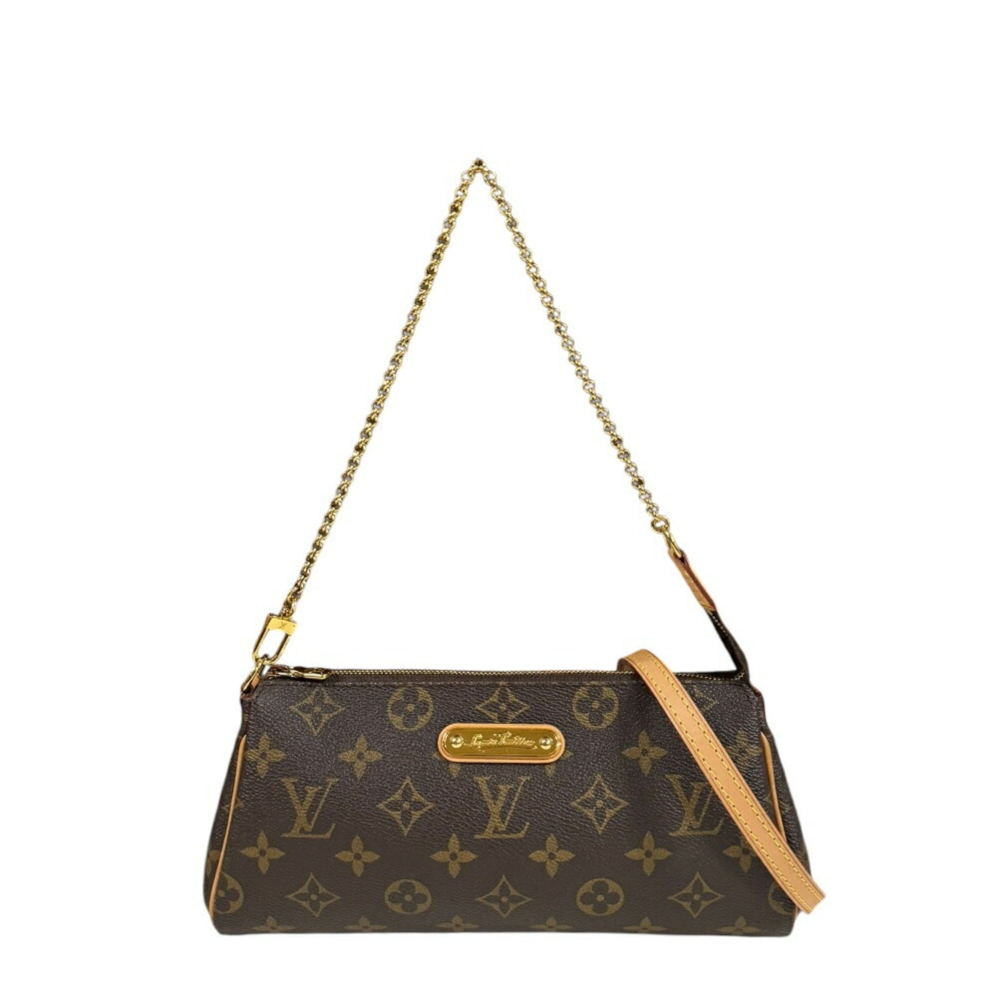 Louis Vuitton Brown Monogram Shoulder Bag ()