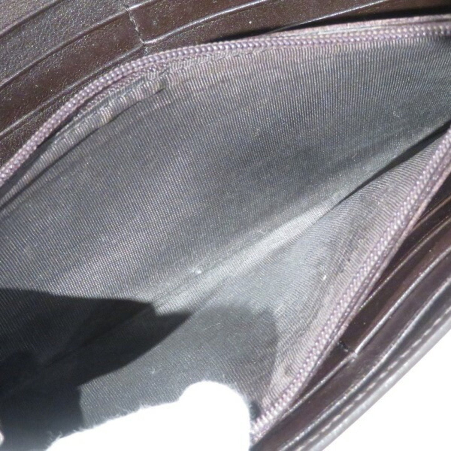 Gucci Dark Brown Leather Coin Purse/Coin Case