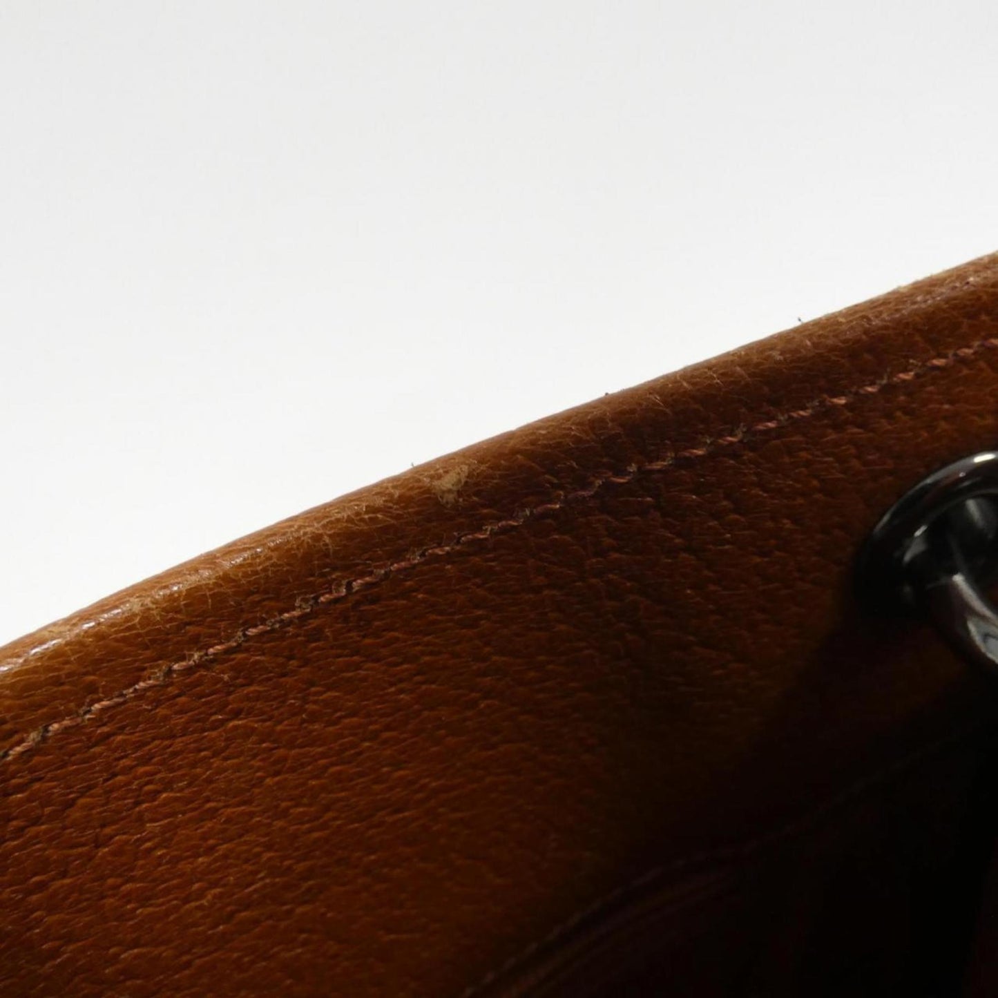 Gucci Beige Orange Gg Canvas Shoulder Bag