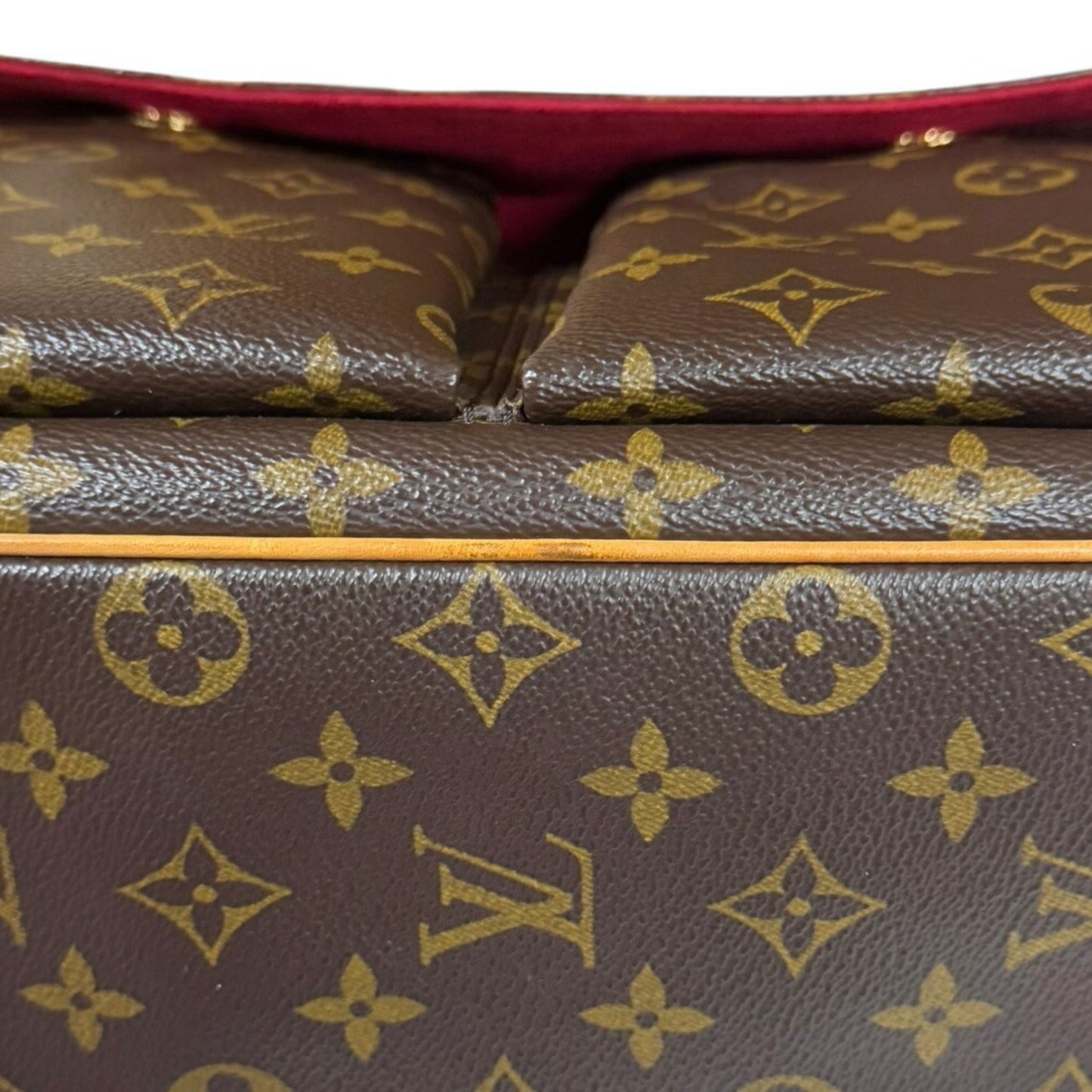 Louis Vuitton Brown Monogram Canvas Shoulder Bag