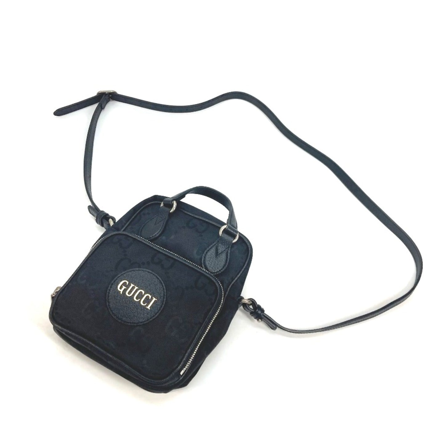 Gucci Black Cloth Shoulder Bag