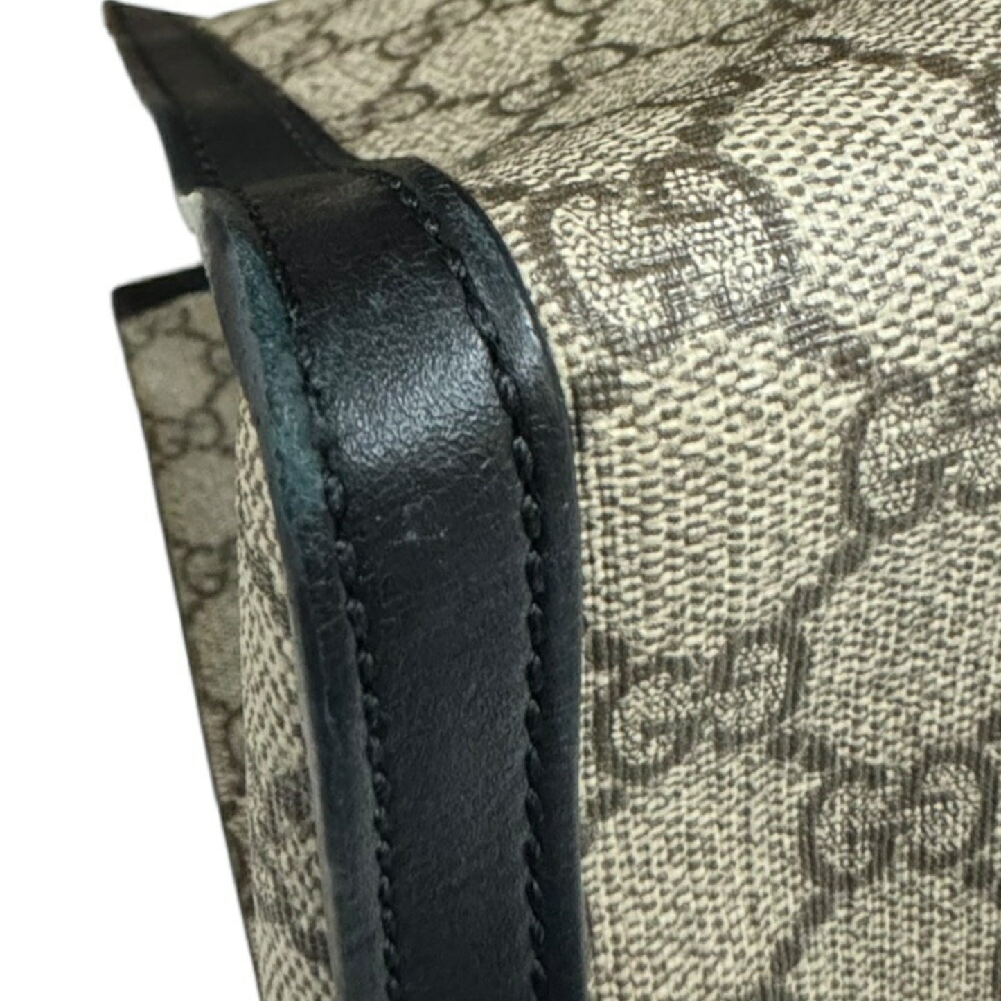 Gucci Daily Black Brown Gg Supreme Shoulder Bag
