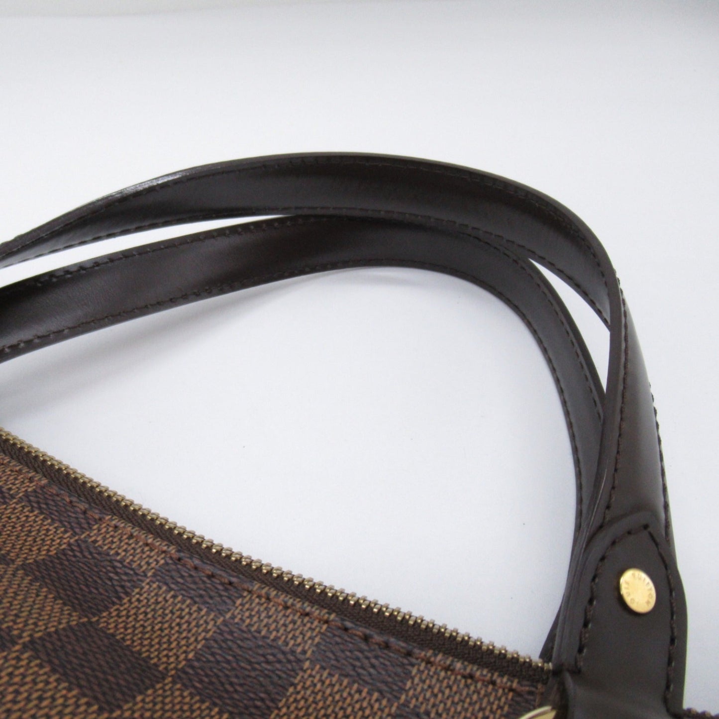Louis Vuitton Damier Brown Damier Canvas Coated Canvas Pvc Handbag Shoulder Bag