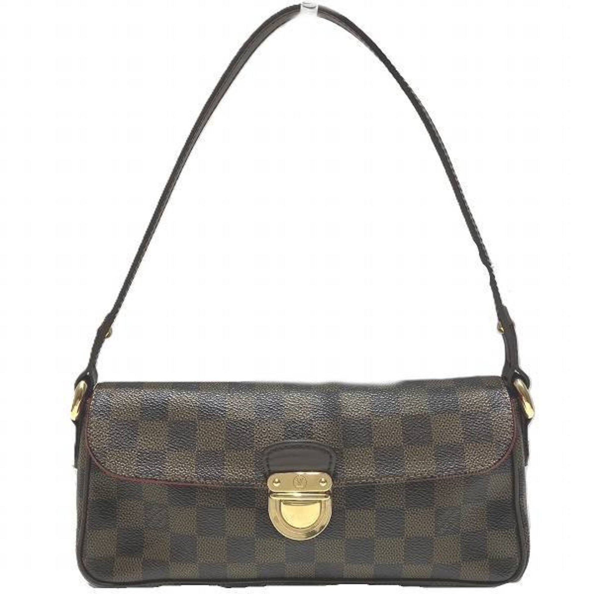 Louis Vuitton Brown Shoulder Bag ()