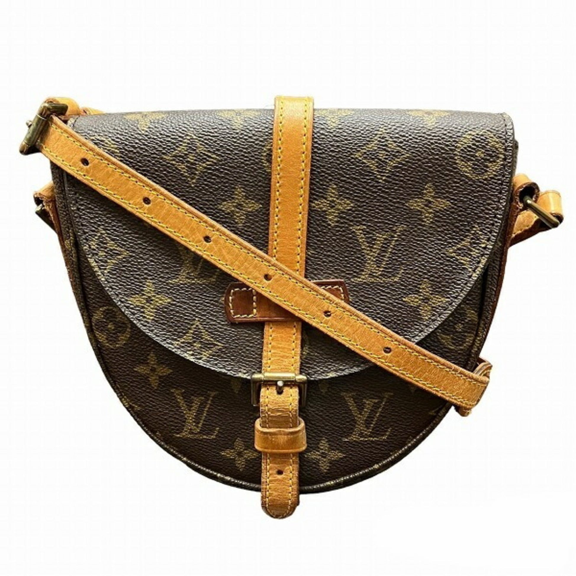 Louis Vuitton Brown Galle Monogram Monogram Shoulder Bag ()