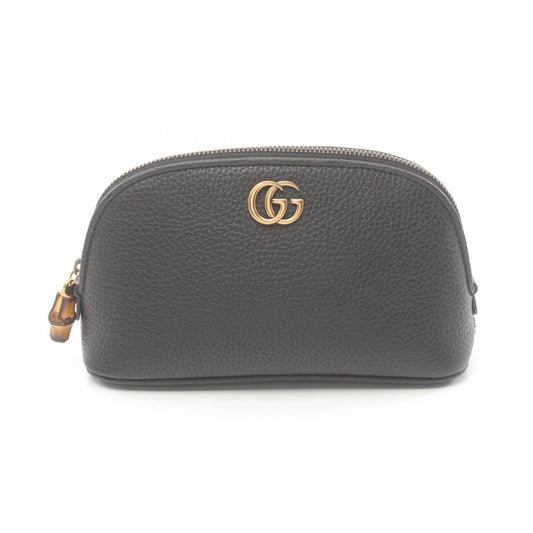 Gucci Black Leather Pouch ()