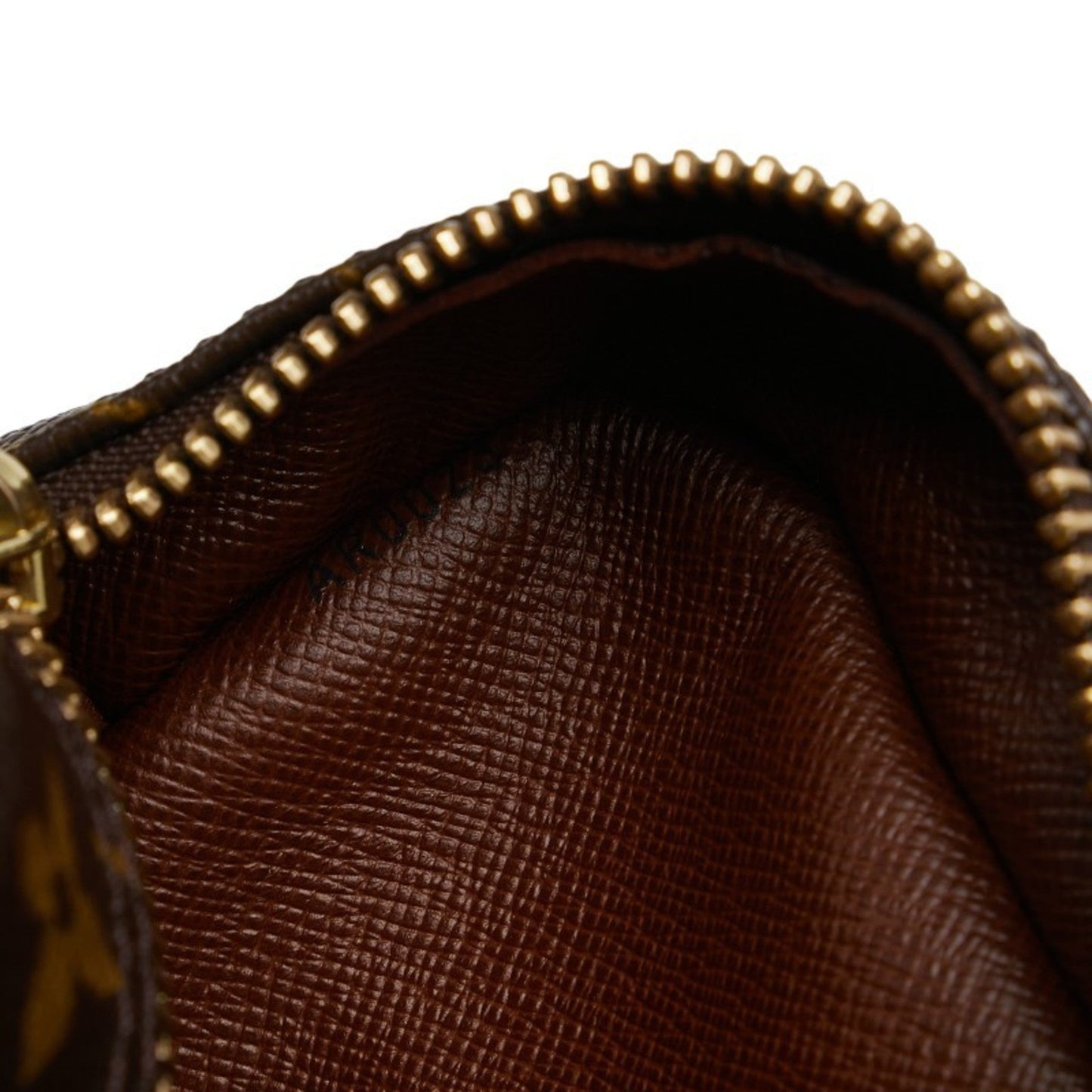 Louis Vuitton Brown Pvc Leather Shoulder Bag