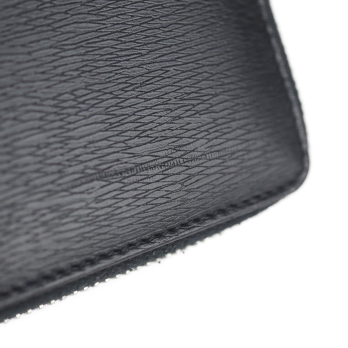 Gucci Black Leather Long Wallet (Bi-Fold)