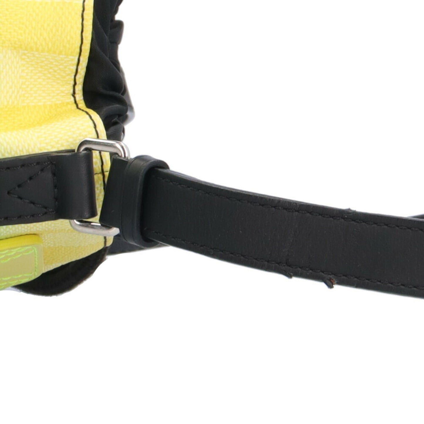 Louis Vuitton Green Yellow Pvc Shoulder Bag