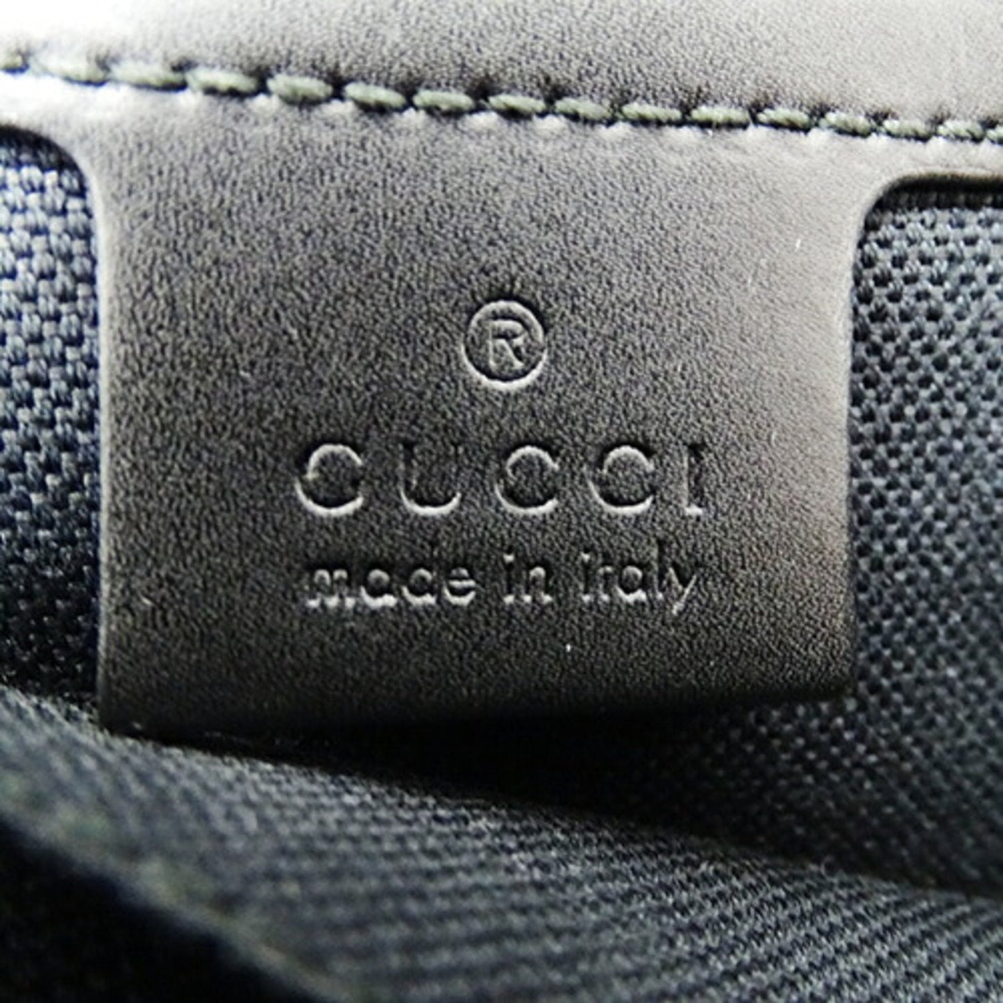 Gucci Black Gg Supreme Sling Bag