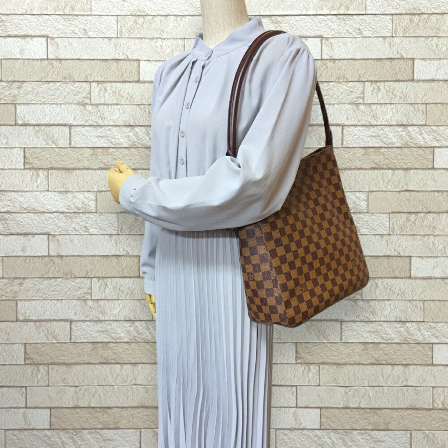 Louis Vuitton Brown Damier Canvas Damier Canvas Shoulder Bag
