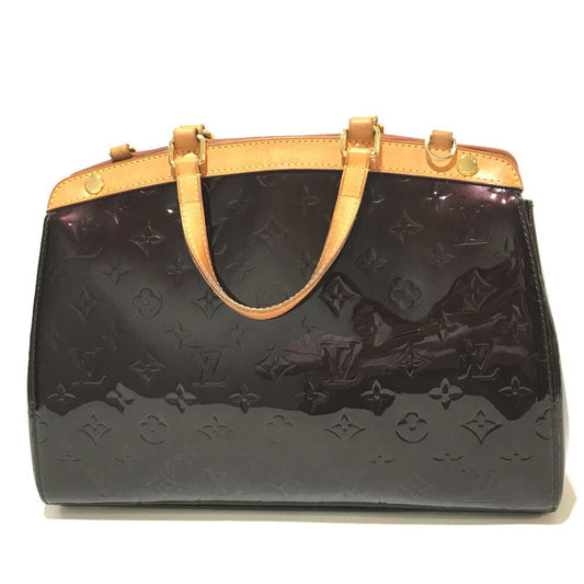 Louis Vuitton Purple Monogram Vernis Handbag Shoulder Bag ()