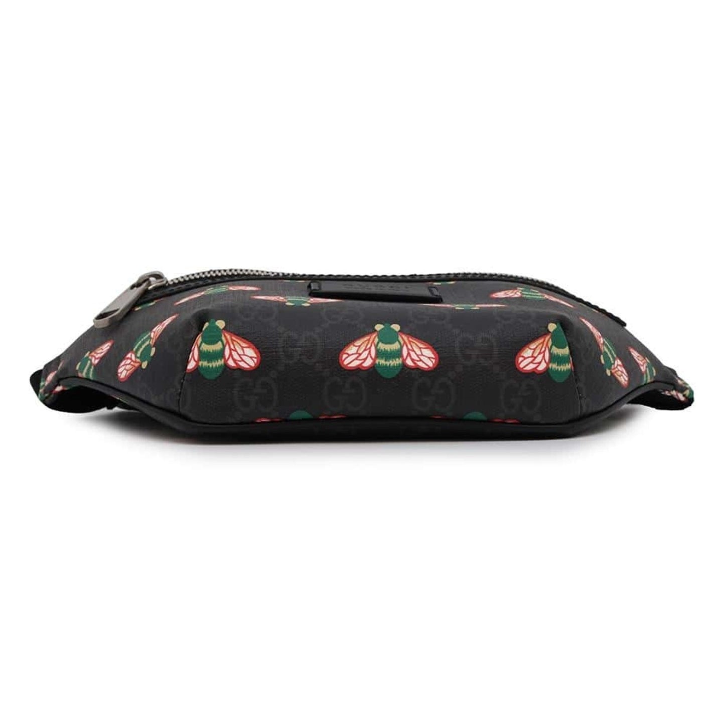 Gucci Black Gg Supreme Fanny Pack Sling Bag